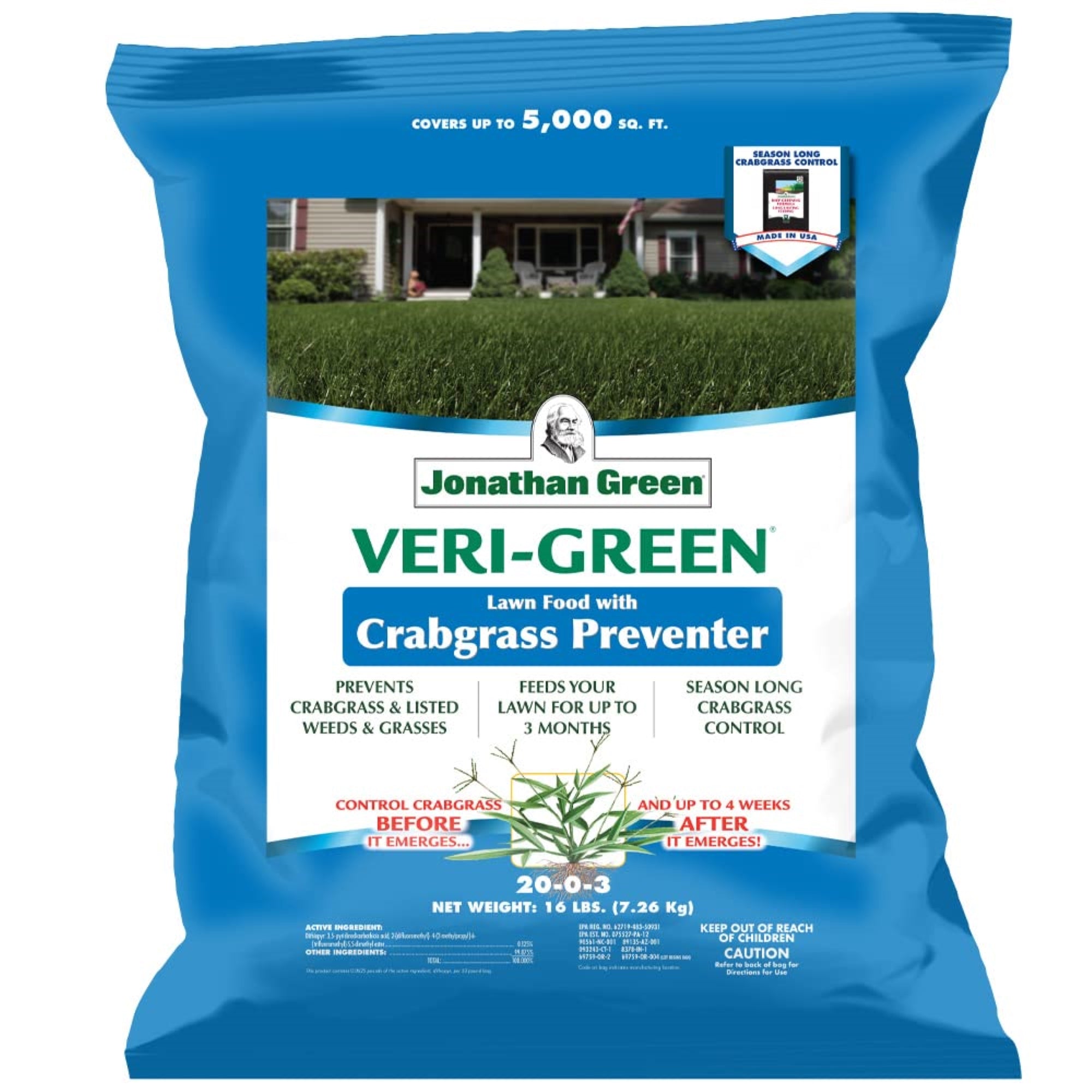 Jonathan Green VERI-GREEN Lawn Food with Crabgrass Preventer