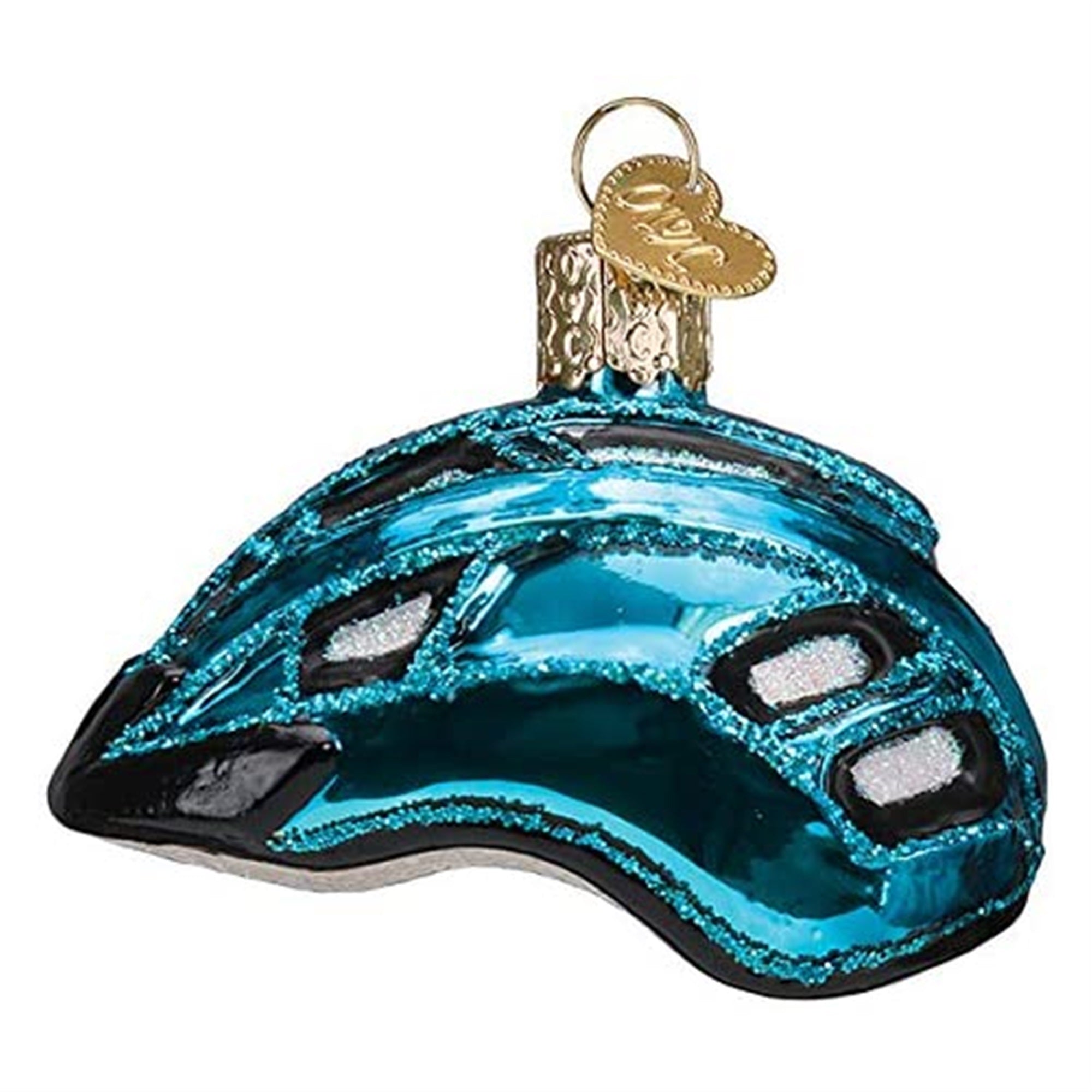 Old World Christmas Blown Glass Ornament for Christmas Tree, Bike Helmet