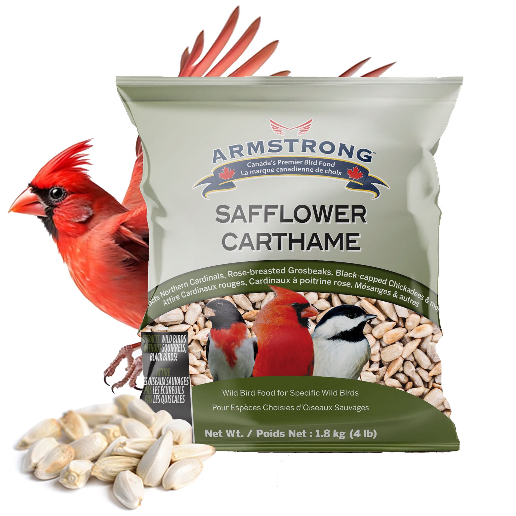 Armstrong Wild Bird Food Safflower Bird Seed