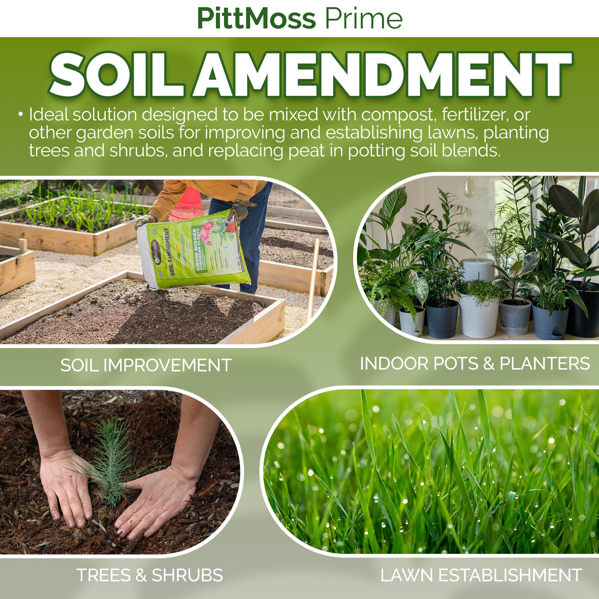PittMoss Prime Organic Peat-Free Soil Amendment
