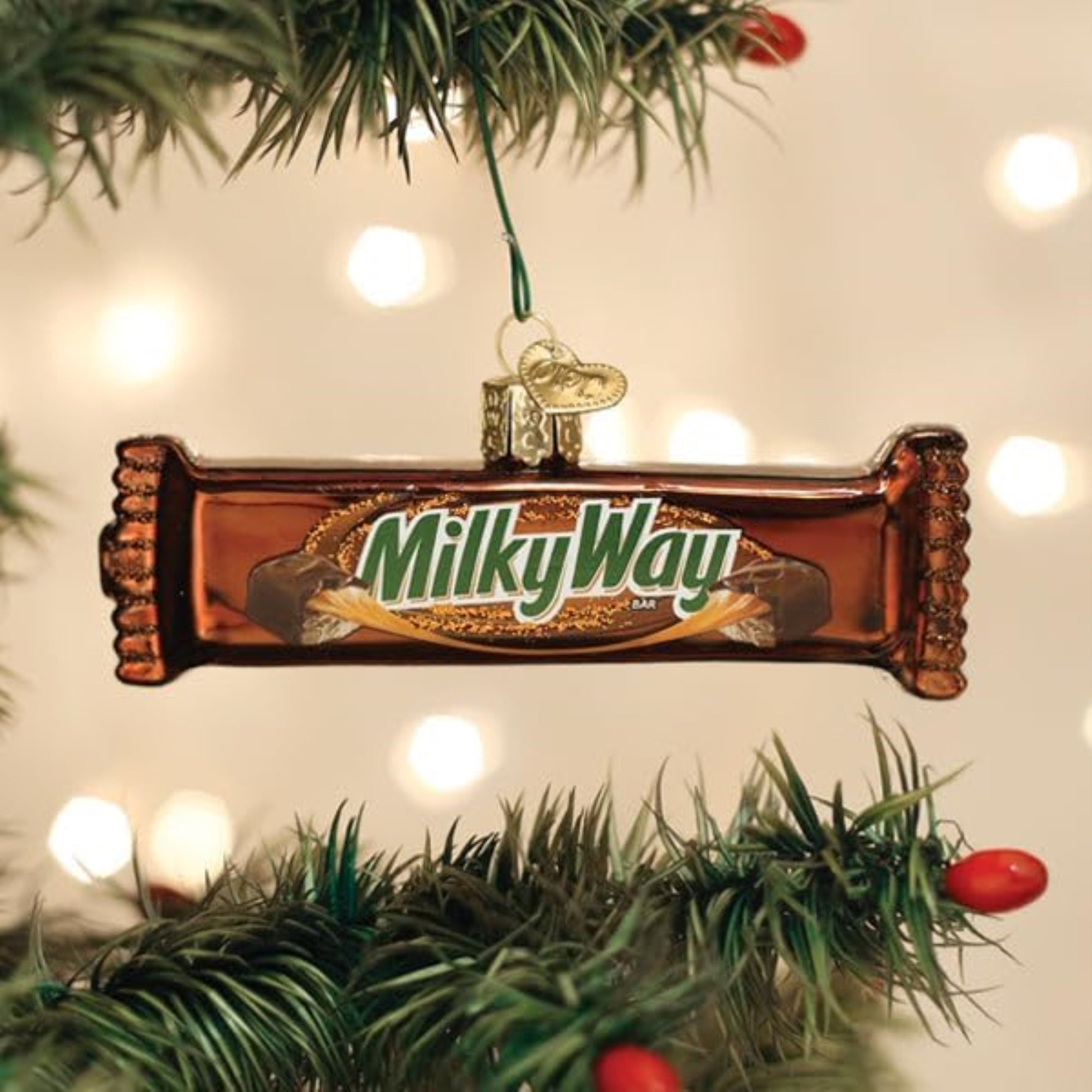 Old World Christmas Blown Glass Ornament for Christmas Tree, Milky Way (with OWC Gift Box)