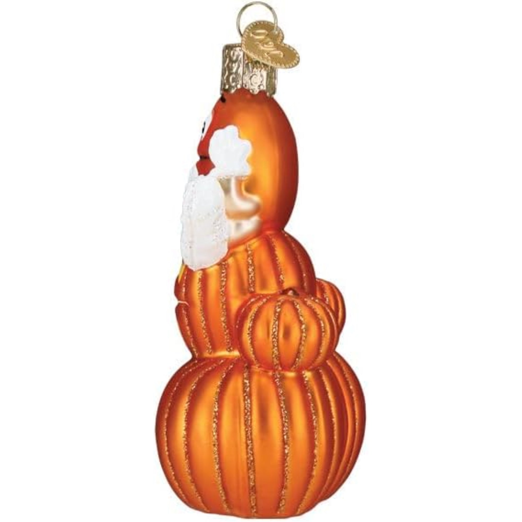 Old World Christmas Blown Glass Ornament for Christmas Tree, M&M'S Orange Autumn (with OWC Gift Box)