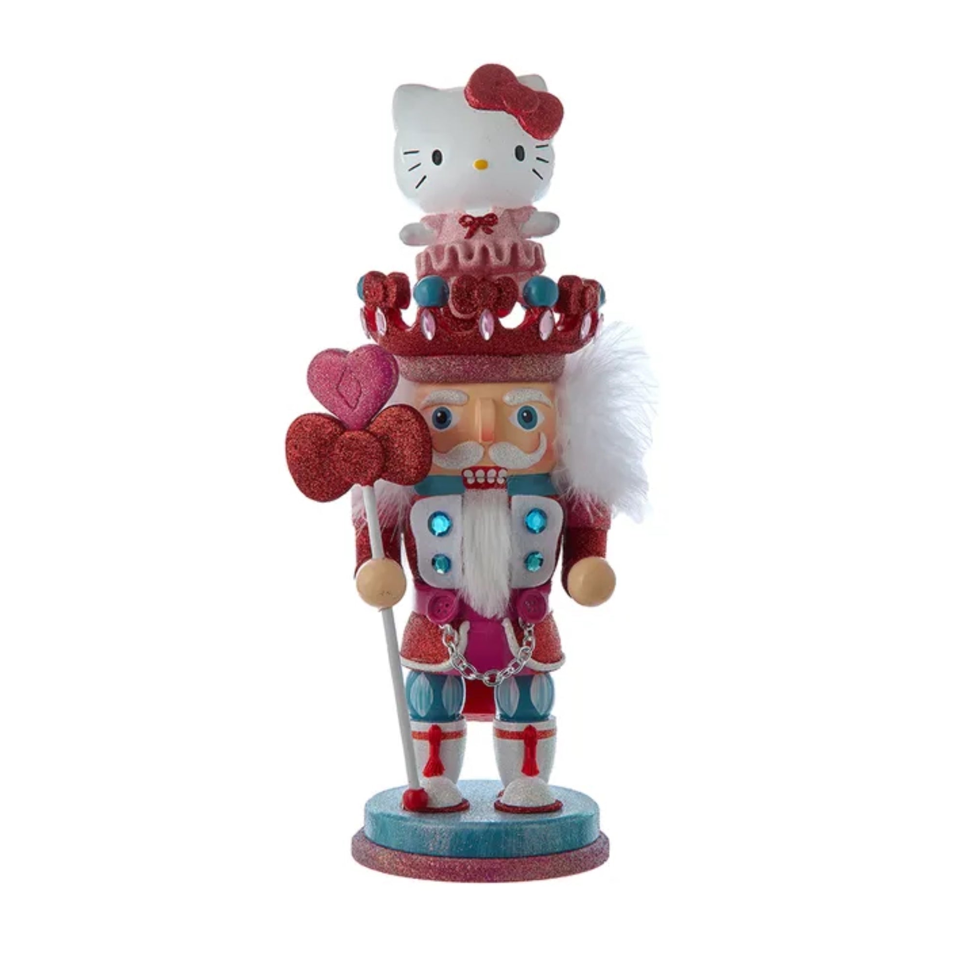 Kurt Adler Hollywood Nutcracker Collection, Hello Kitty, 14in