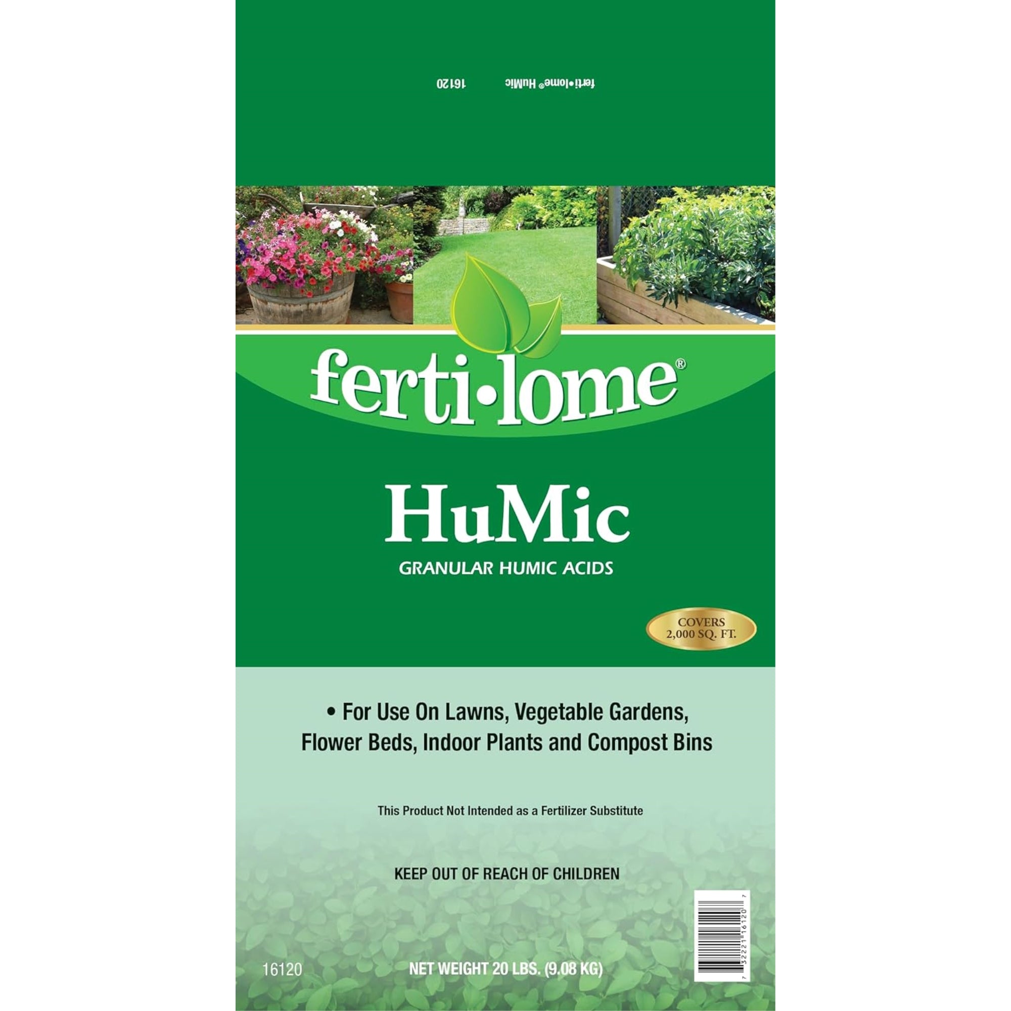 Fertilome Granular Humic Acid Soil Amendment for use on Lawns, Flower Bed, Indoor Plants, and More