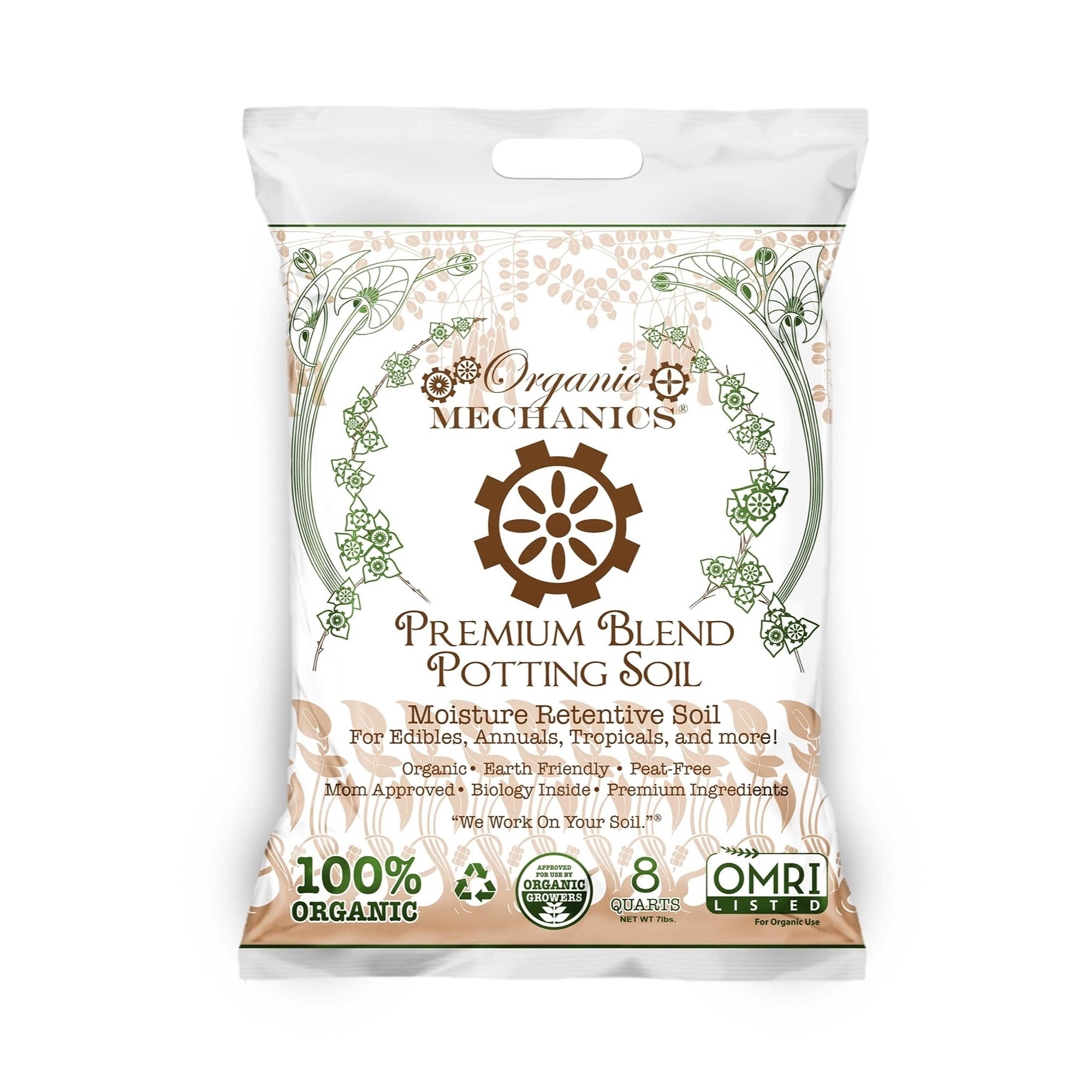 Organic Mechanics Premium Blend Potting Soil