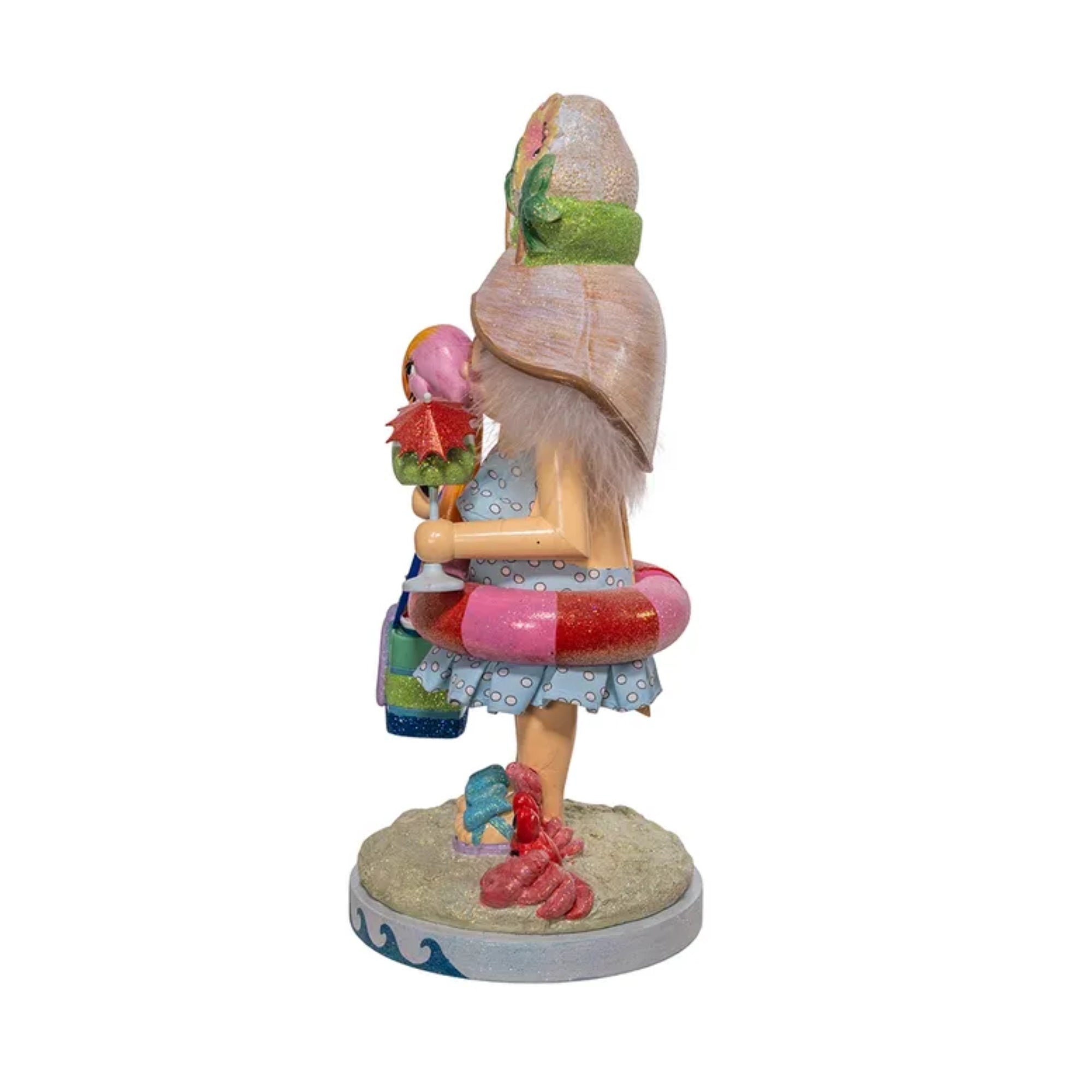 Kurt Adler Hollywood Nutcracker Collection, Beach Girl, 15in