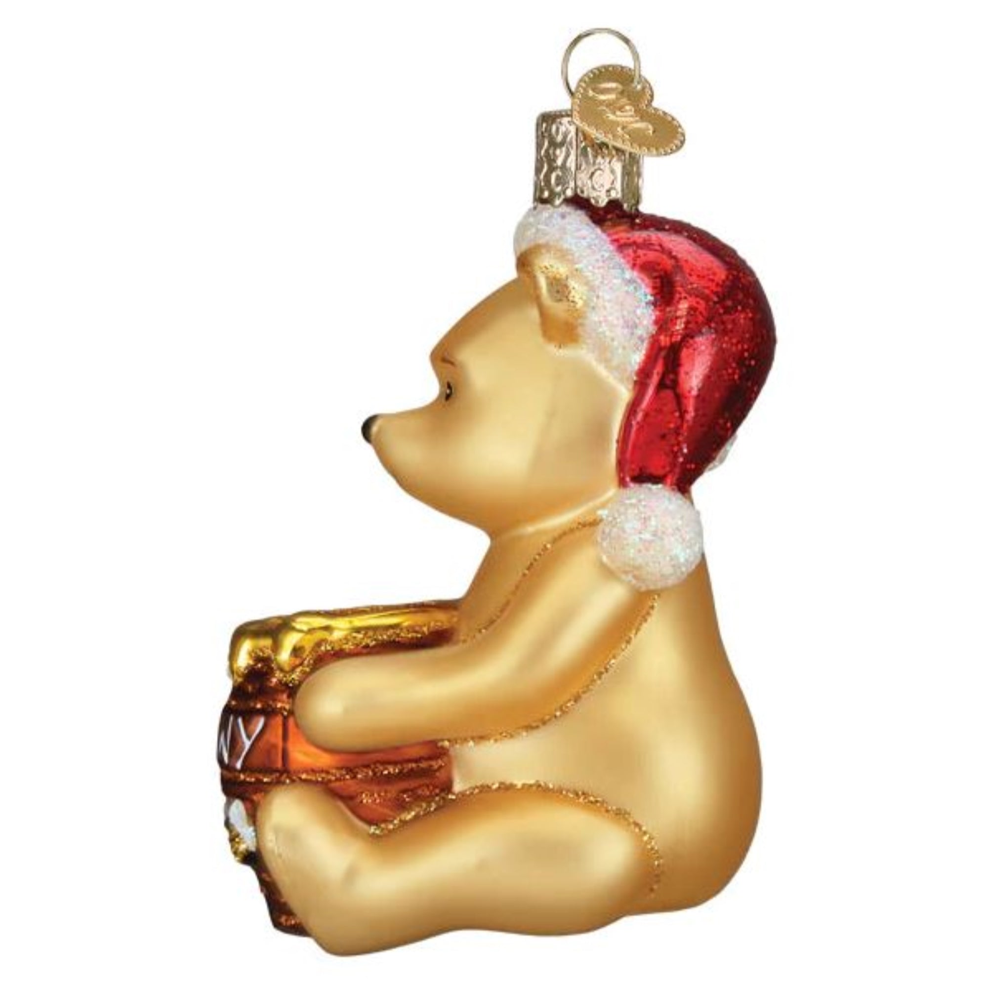 Old World Christmas Blown Glass Ornament for Christmas Tree, Winnie The Pooh (with OWC Gift Box)