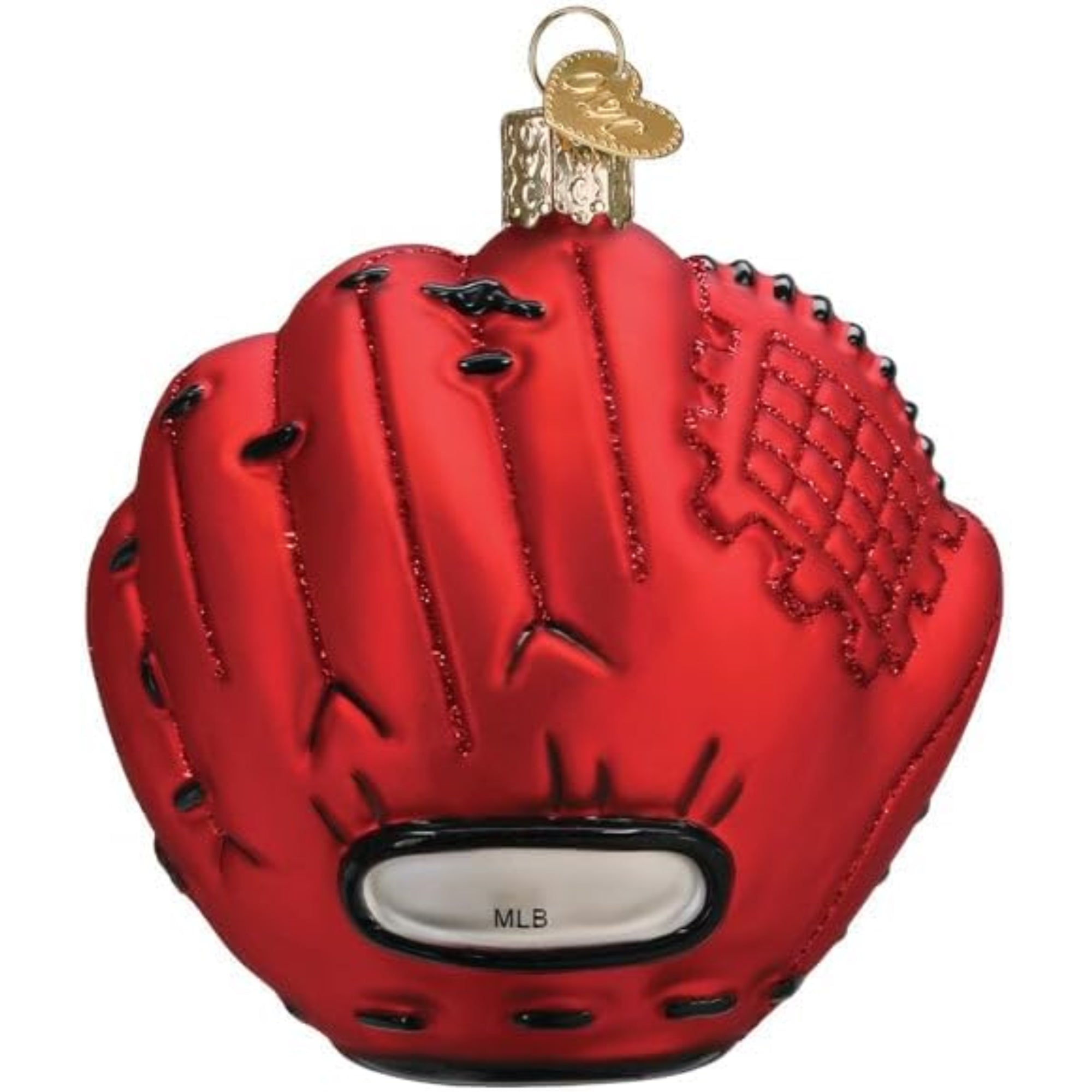 Old World Christmas Blown Glass Ornament for Christmas Tree, Arizona Diamondbacks Baseball Mitt (with OWC Gift Box)
