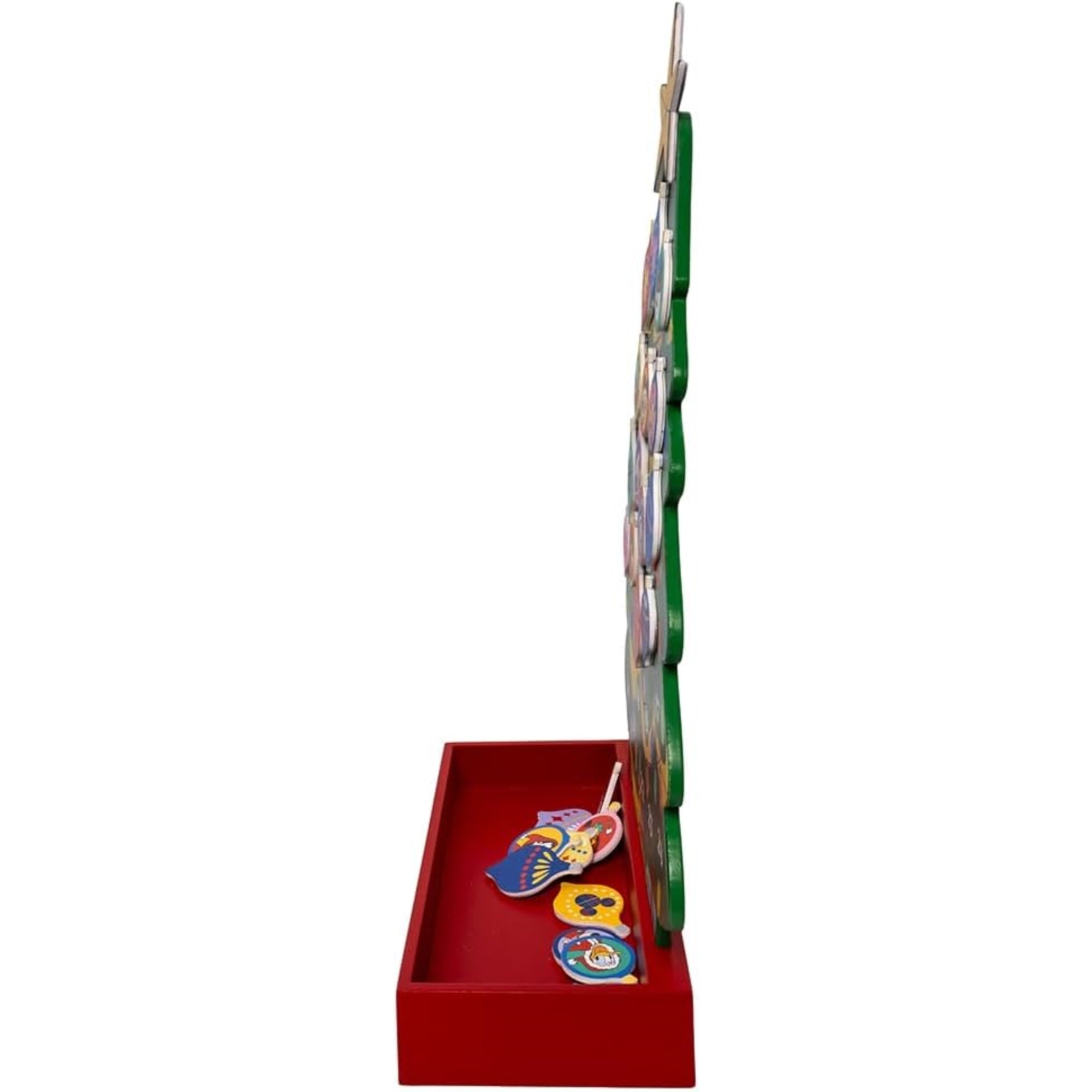 Kurt Adler Officially Licensed Disney Advent Tree with Magnetic Ornaments, 16"