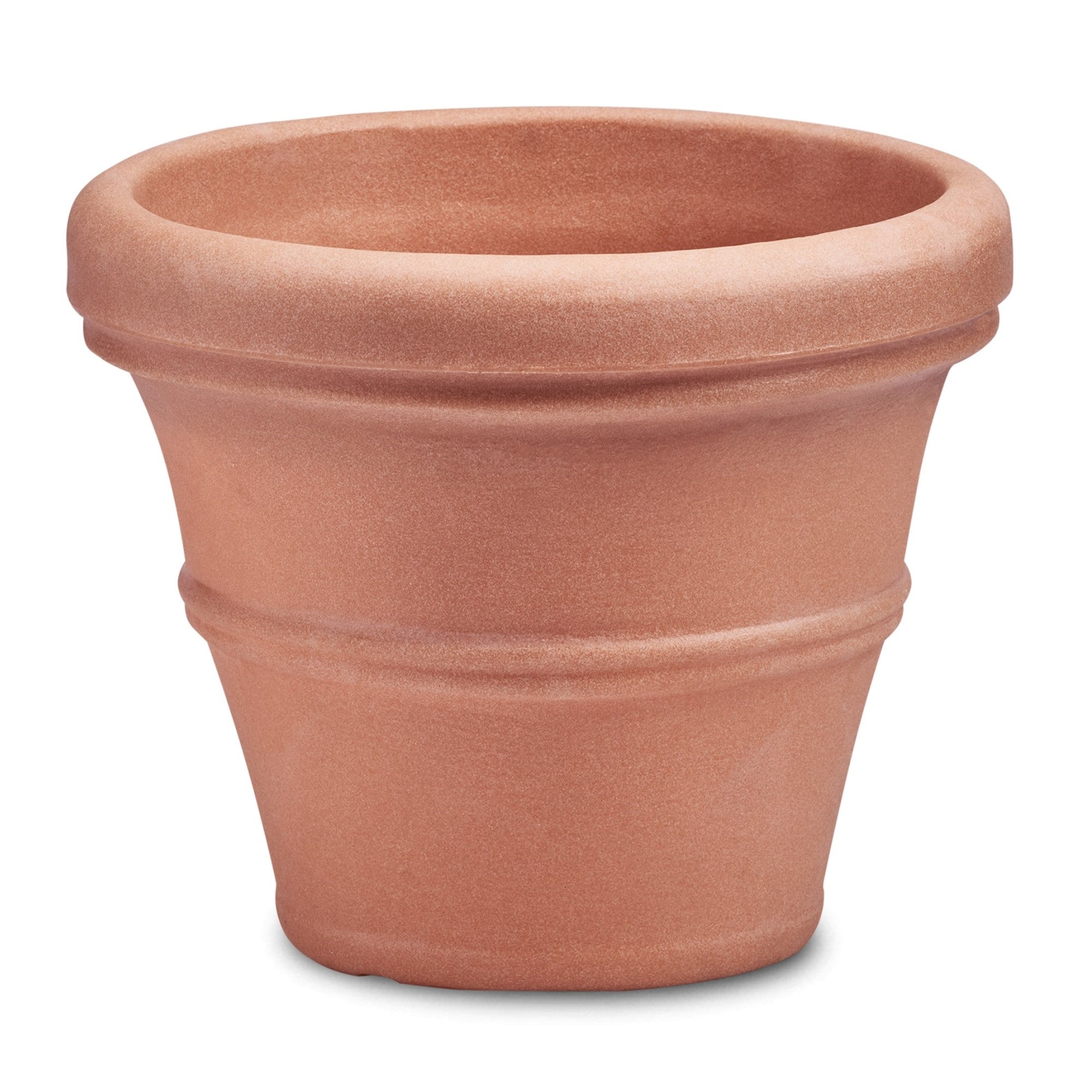 Crescent Garden Brunello Classic Rolled-Rim Plant Pot