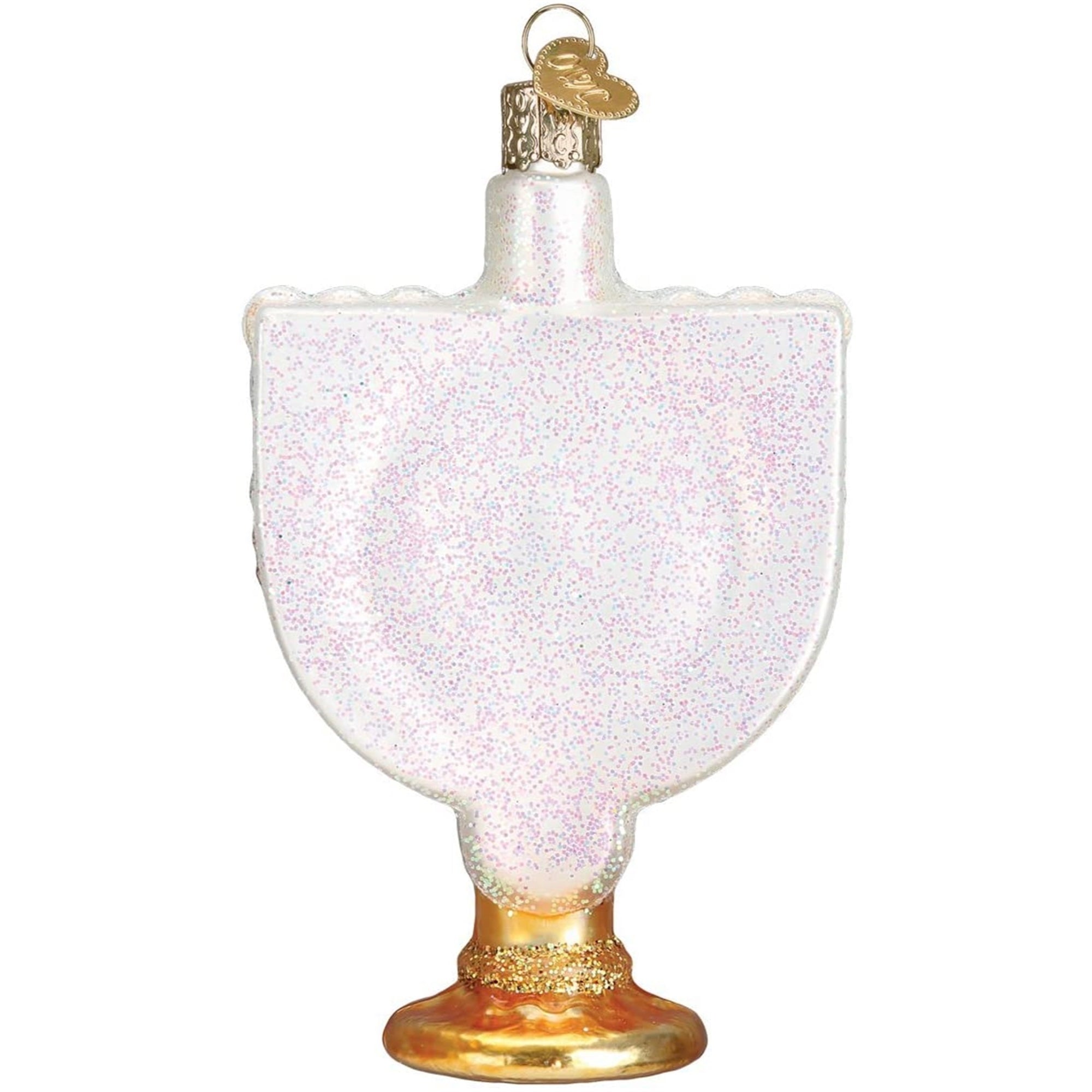 Old World Christmas Blown Glass Ornament for Christmas Tree, Hanukkah Menorah
