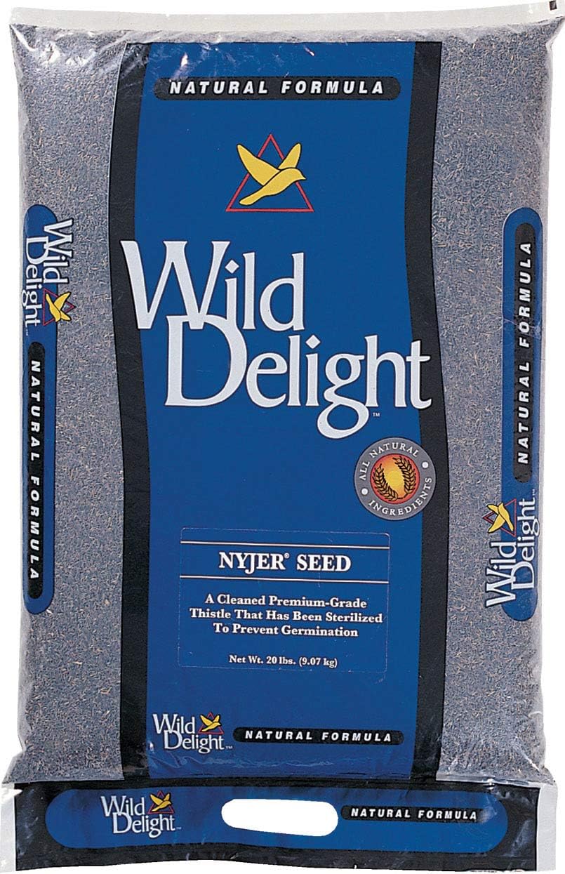 Wild Delight Nyjer Bird Seed, 20 lb