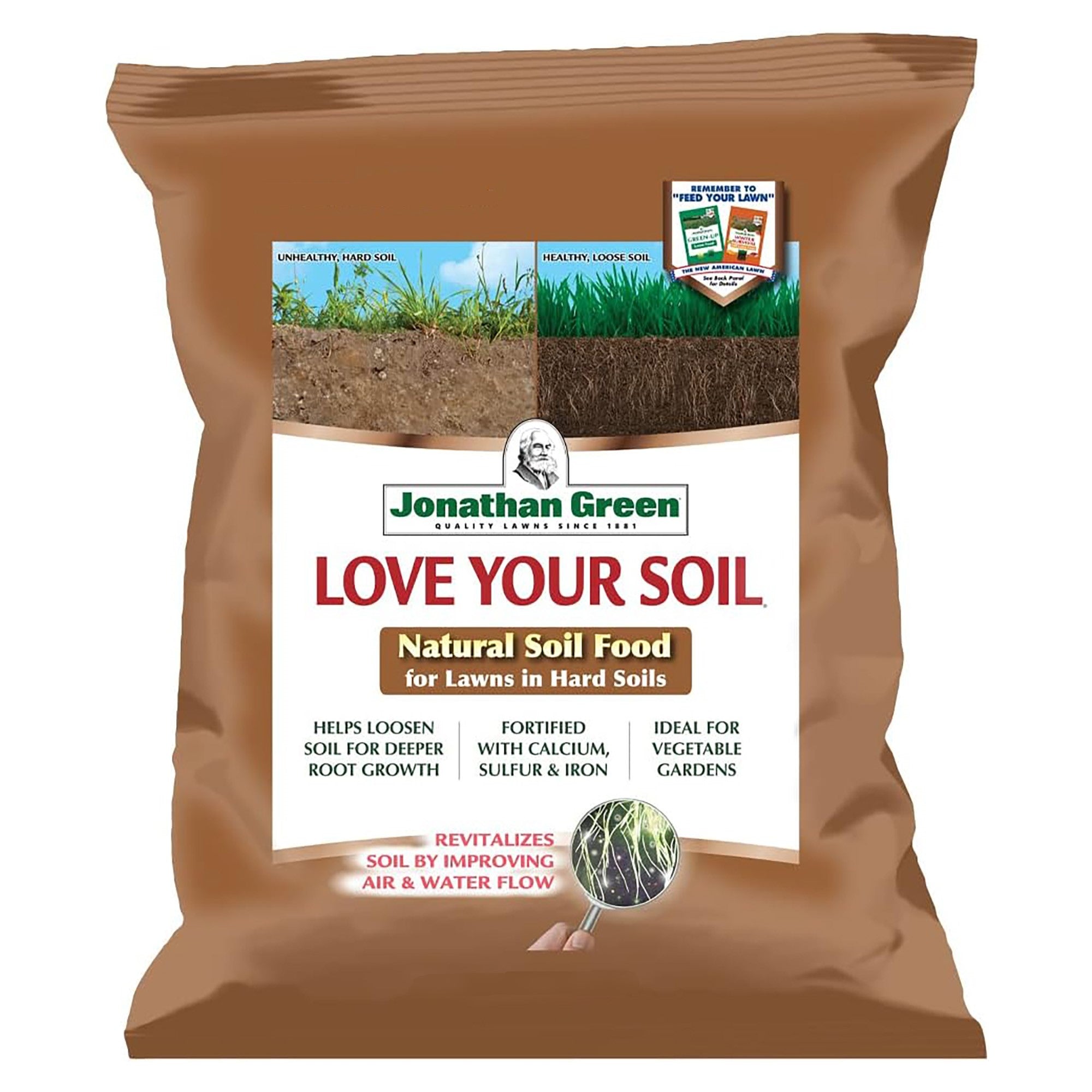 Jonathan Green Love Your Soil, Natural Soil Food for Lawns and Hard Soils