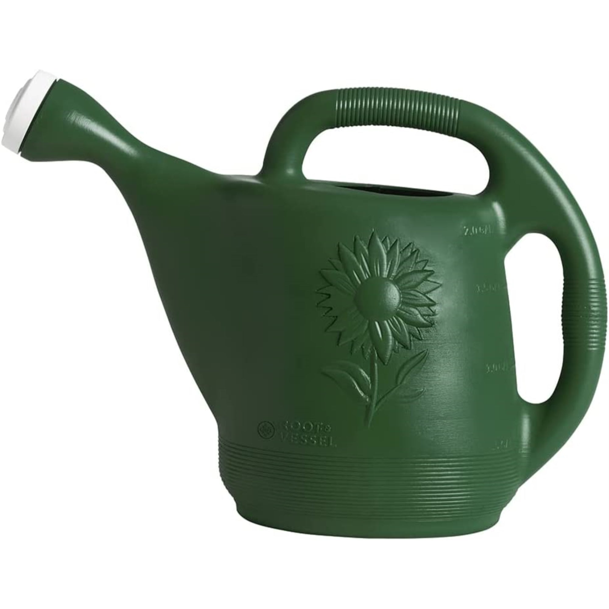 Novelty Classic Watering Plastic Can, Green, 2 Gallon