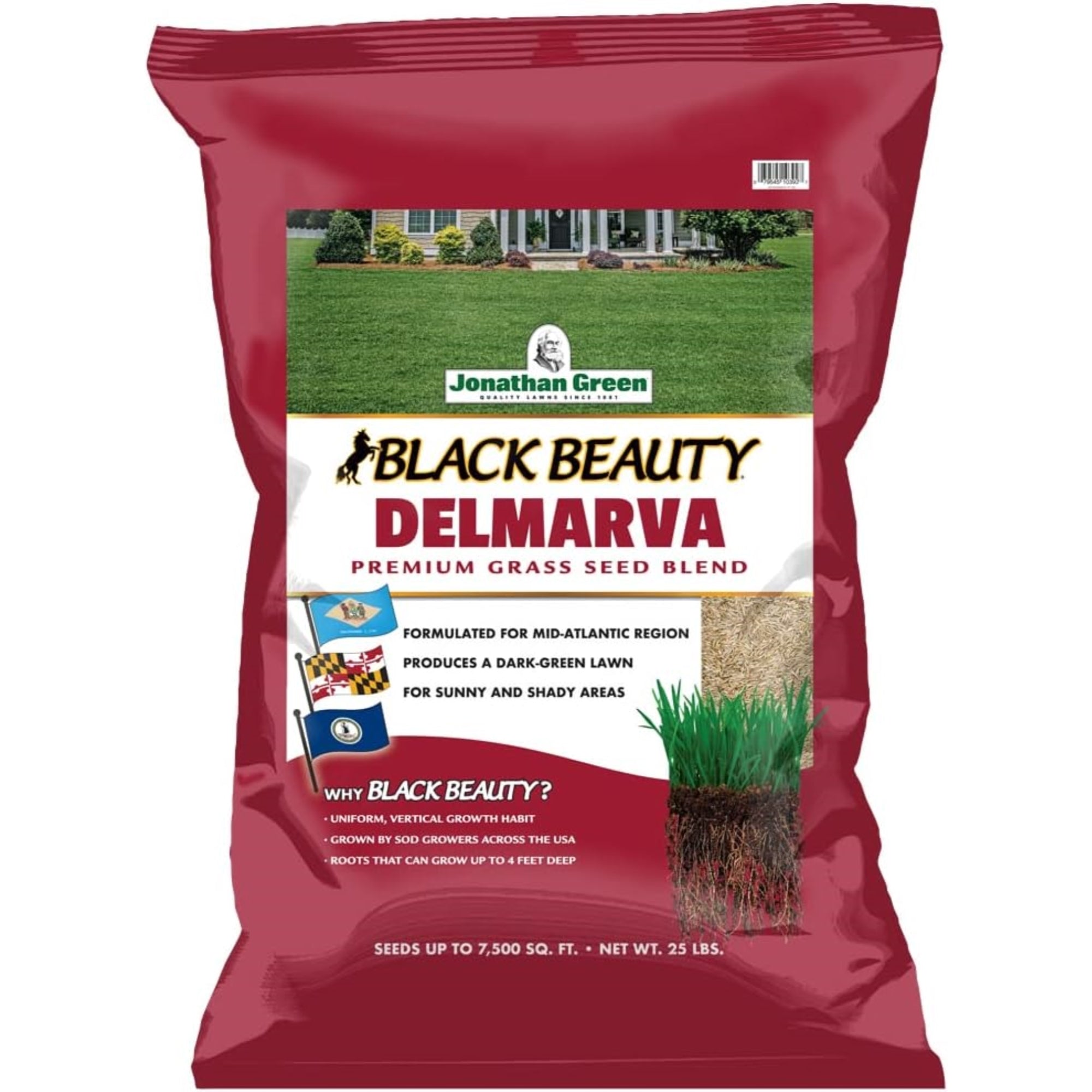 Jonathan Green Black Beauty Delmarva Mix Grass Seed