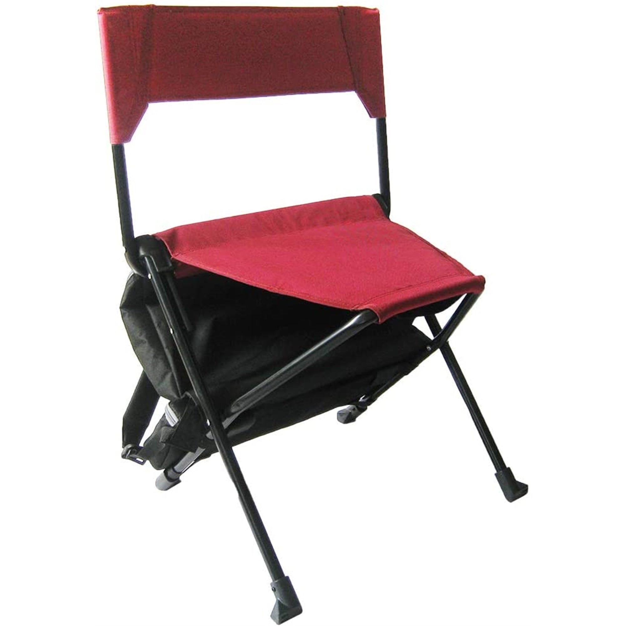 Zenree Folding Backpack Camping Chairs with Cooler Bag and Backrest