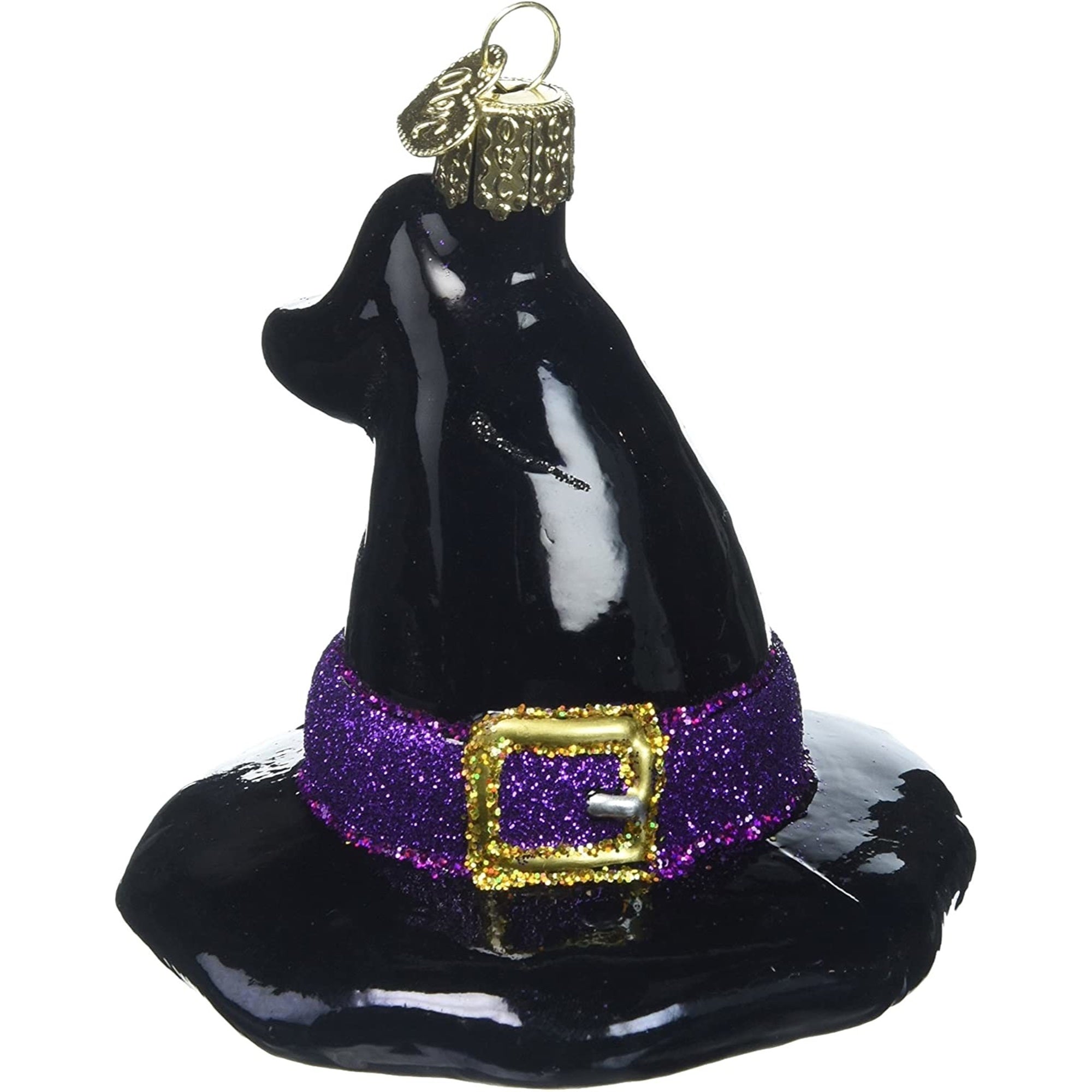 Old World Christmas 26078 Glass Blown Witch's Hat Ornament