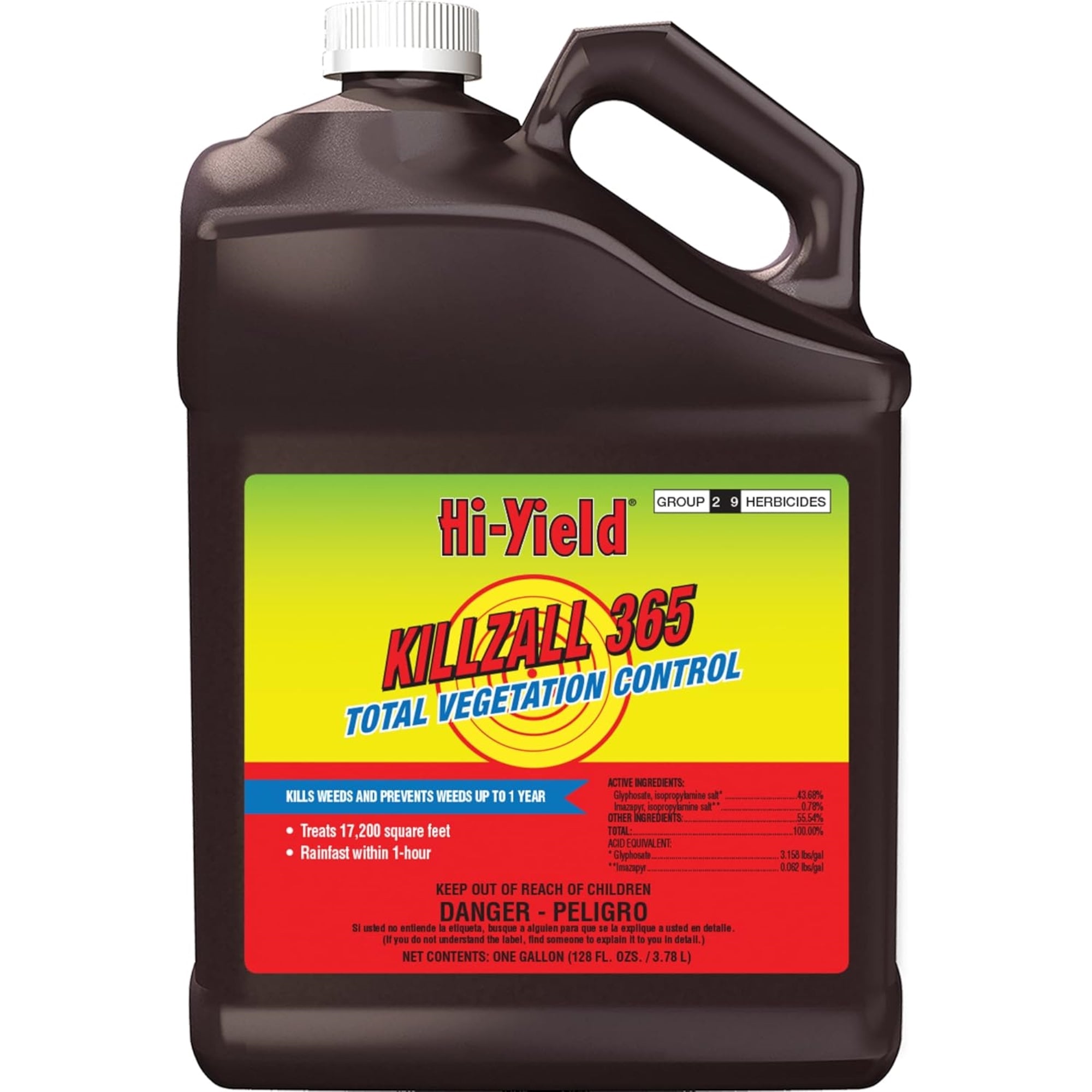 Hi-Yield Killzall 365 Vegetation Killer, Concentrate, 1 Gallon