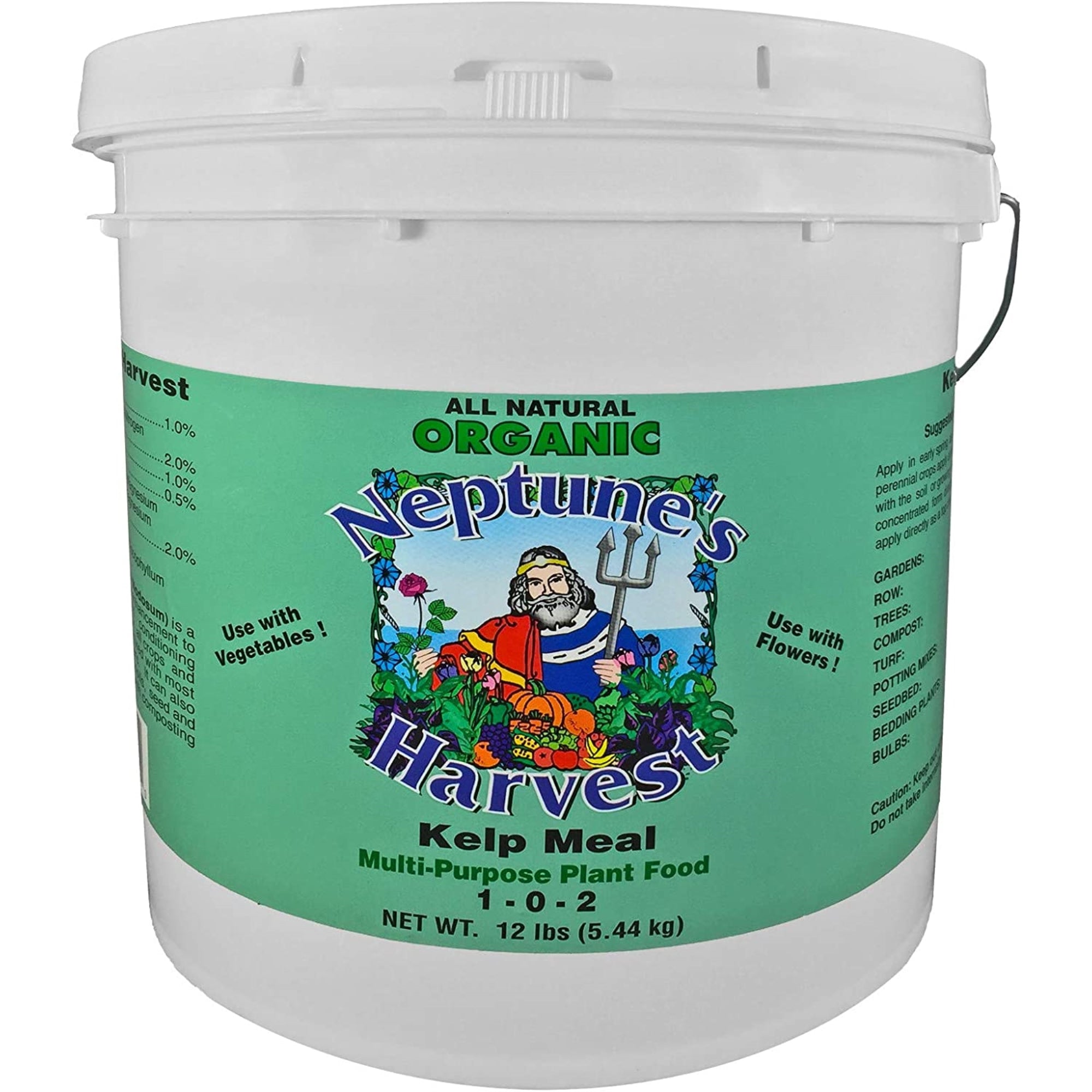 Neptune's Harvest Organic 1-0-2 Kelp Meal Multi Purpose Plant Food