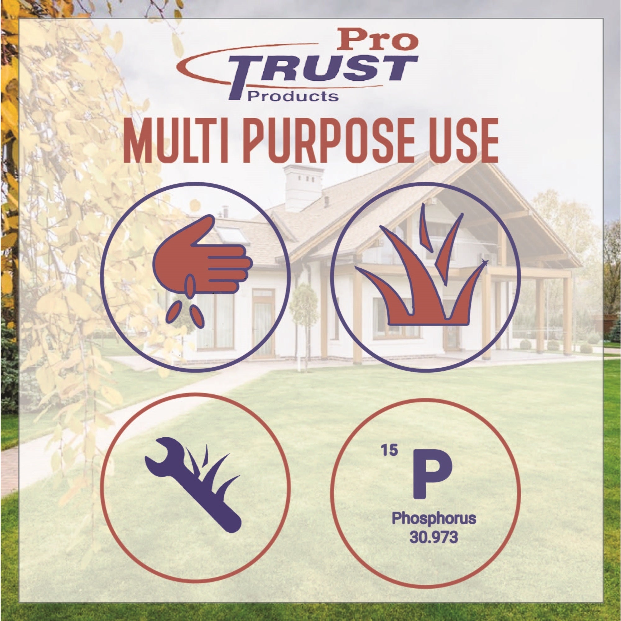 Pro Trust Turf Trust Professional Lawn Starter Fertilizer 24-2-12