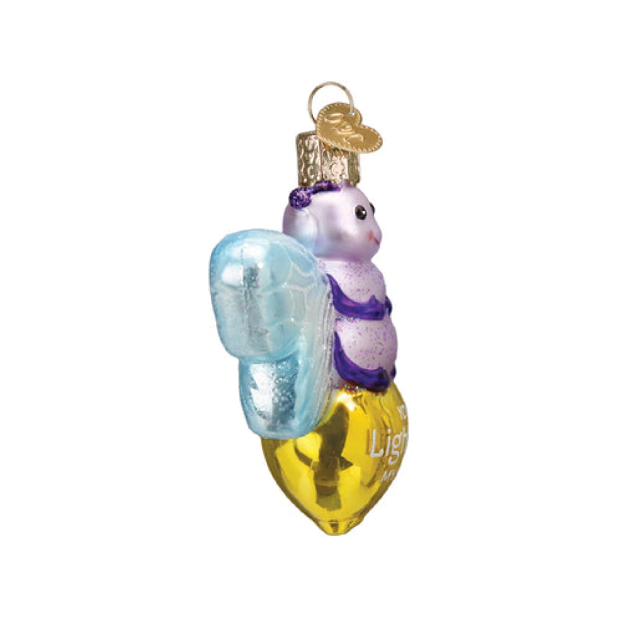 Old World Christmas Blown Glass Ornament for Christmas Tree, You Light up My Life