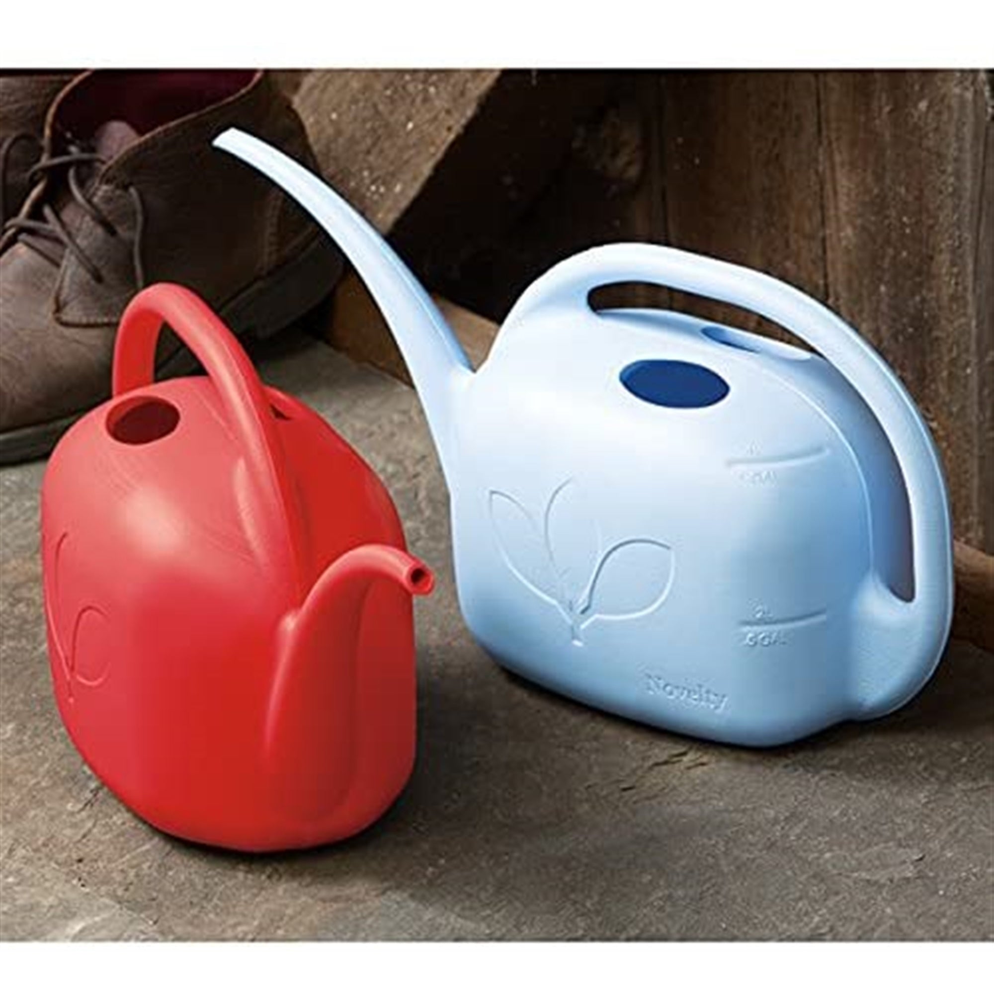 Novelty Indoor Standard Garden Watering Can, 1 Gallon, Sky Blue