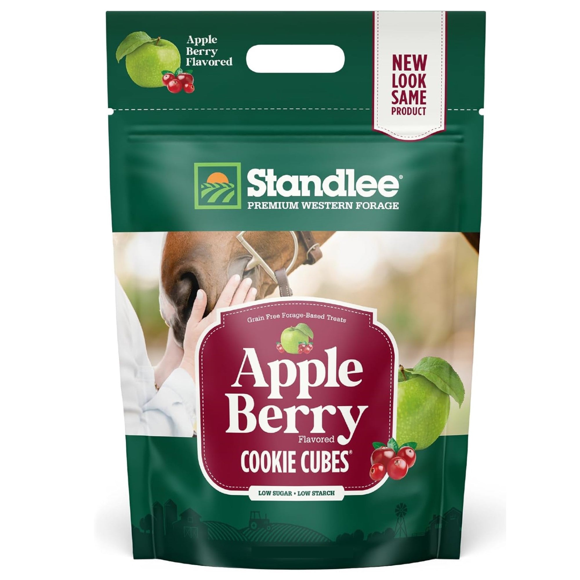 Standlee Hay Company Apple Berry Cookie Cubes Horse Treats