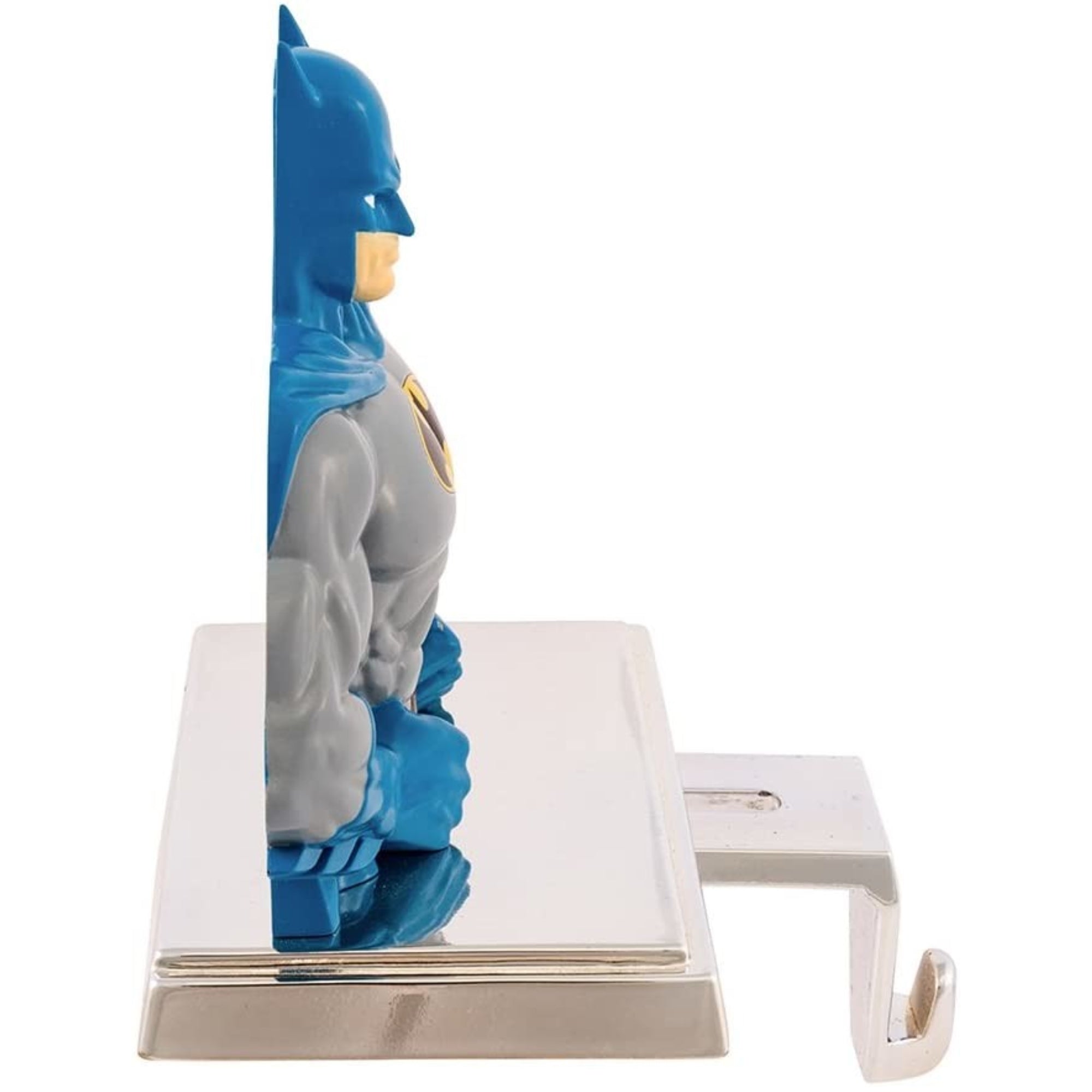 Kurt Adler Officially-licensed Batman Christmas Stocking Hanger with Retractable Hook