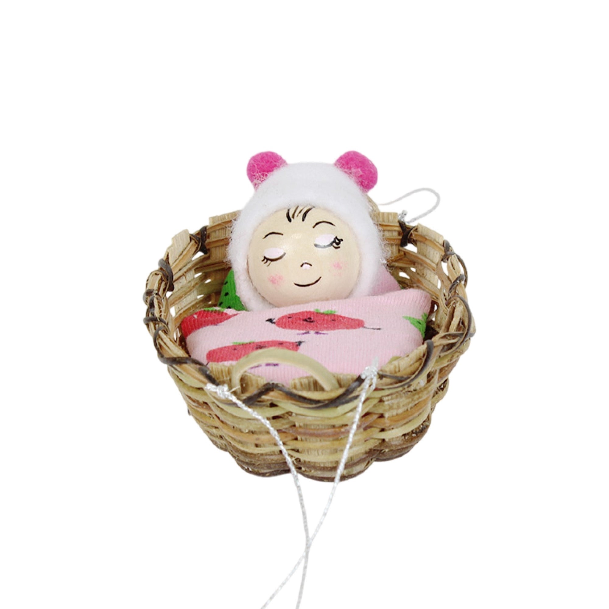 Steinbach Wooden Ornament for Christmas Tree, Baby Girl