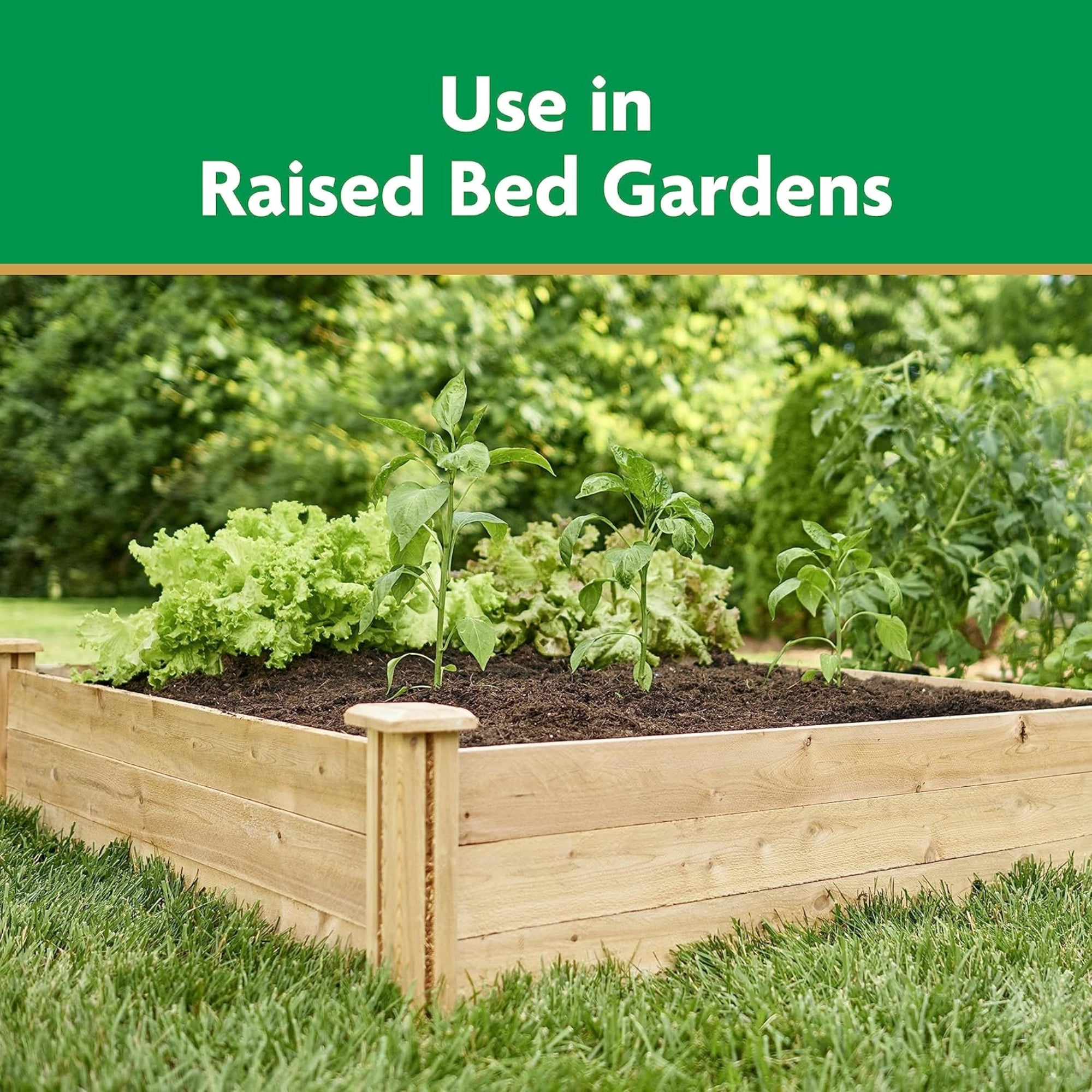 Miracle-Gro Raised Bed Soil for Vegetables, Fruits, Flowers & Herbs, 1.5 cu ft