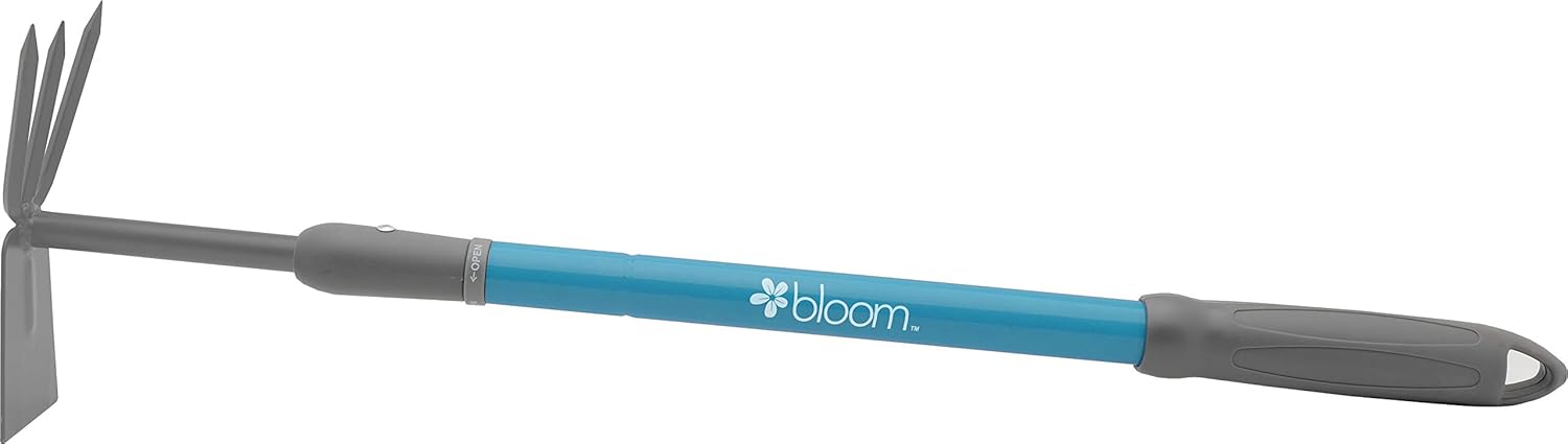 Bloom Telescopic Adjustable Culti-Hoe, Assorted Colors (Pack of 1)