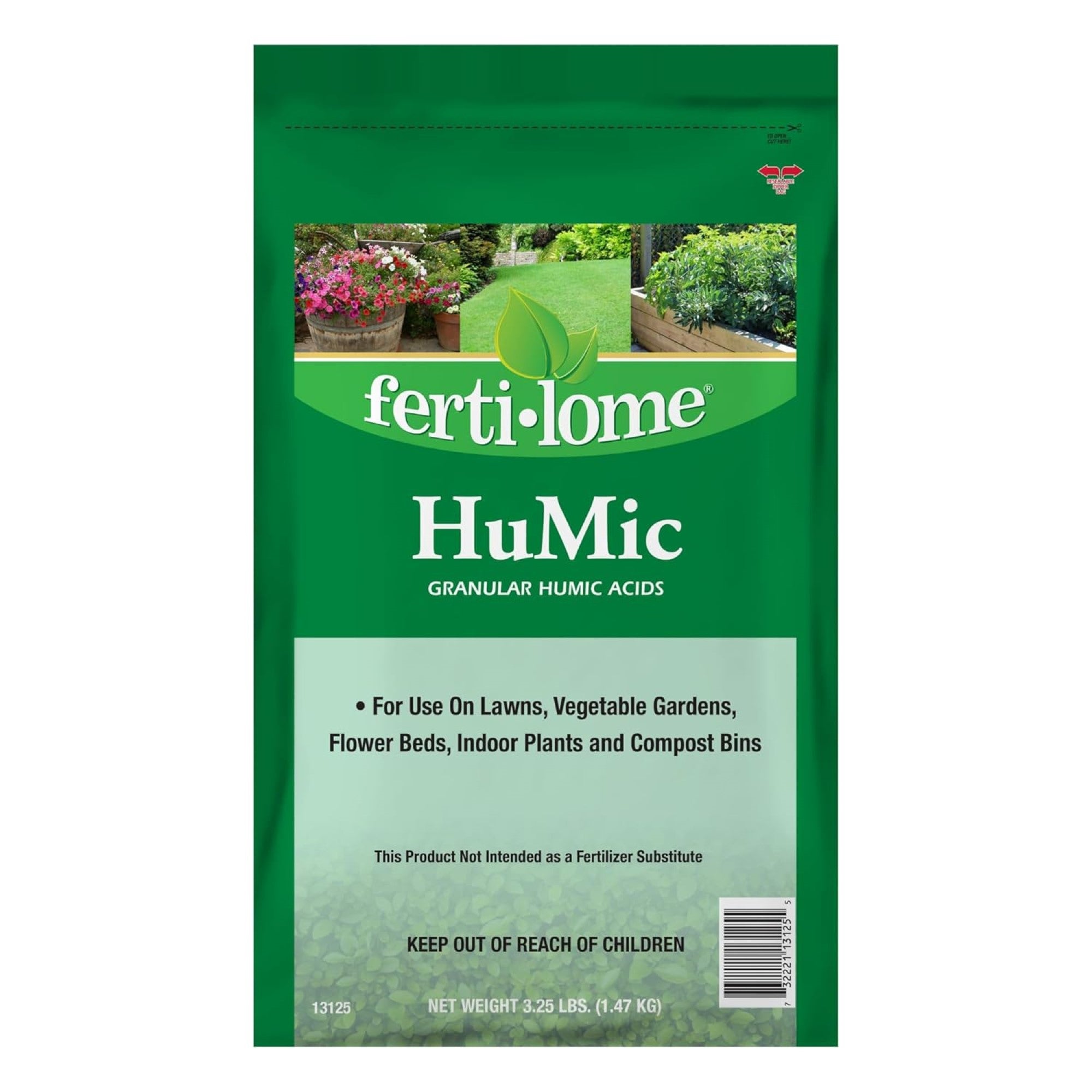 Fertilome Granular Humic Acid Soil Amendment for use on Lawns, Flower Bed, Indoor Plants, and More