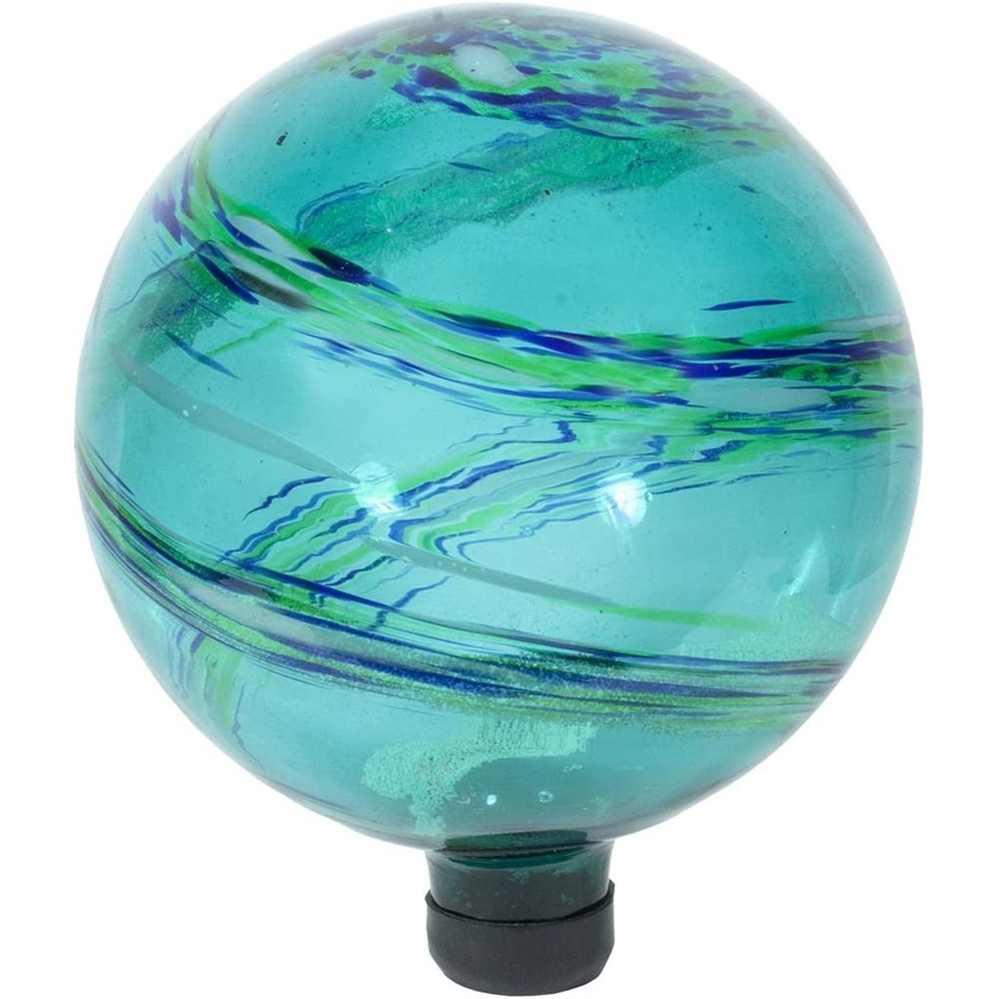 Echo Valley Glass Gazing Globe for Yard and Garden Decoration, 10"