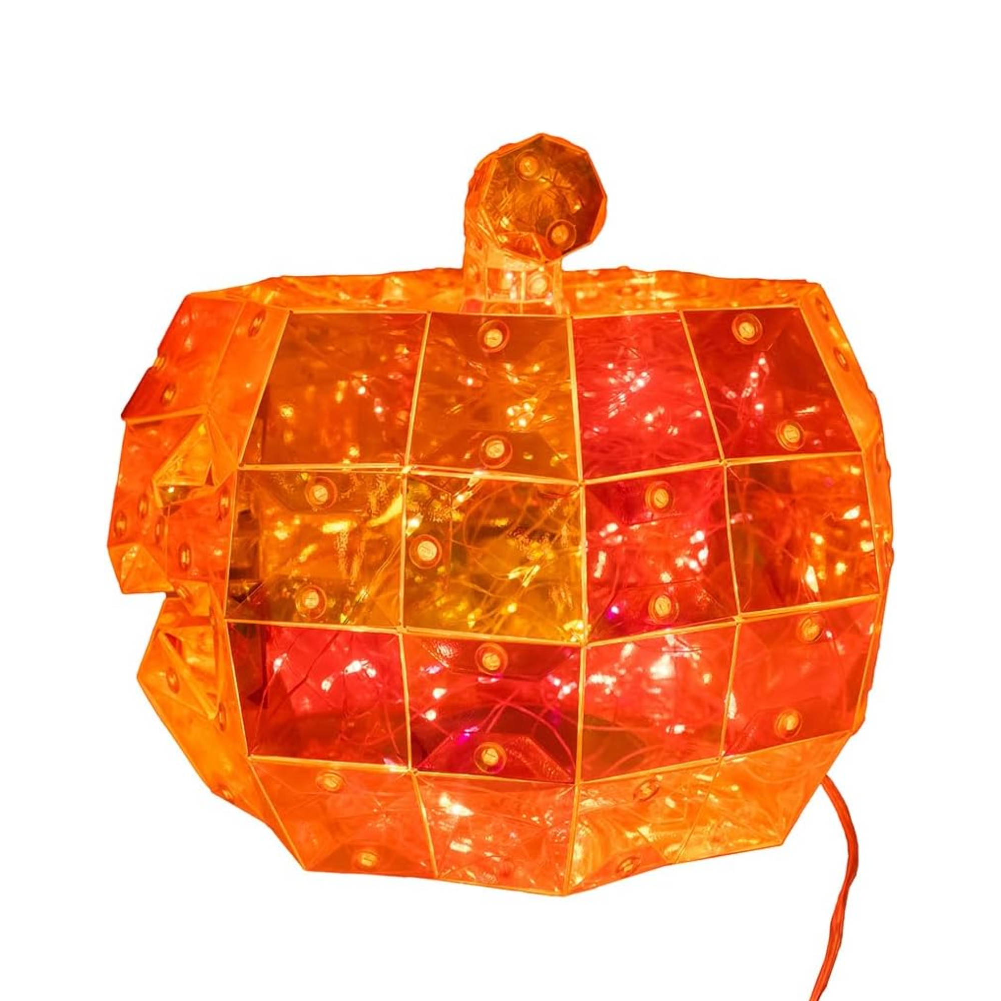 Kurt Adler Pre-Lit Iridescent Jack-O-Lantern, 6.5in