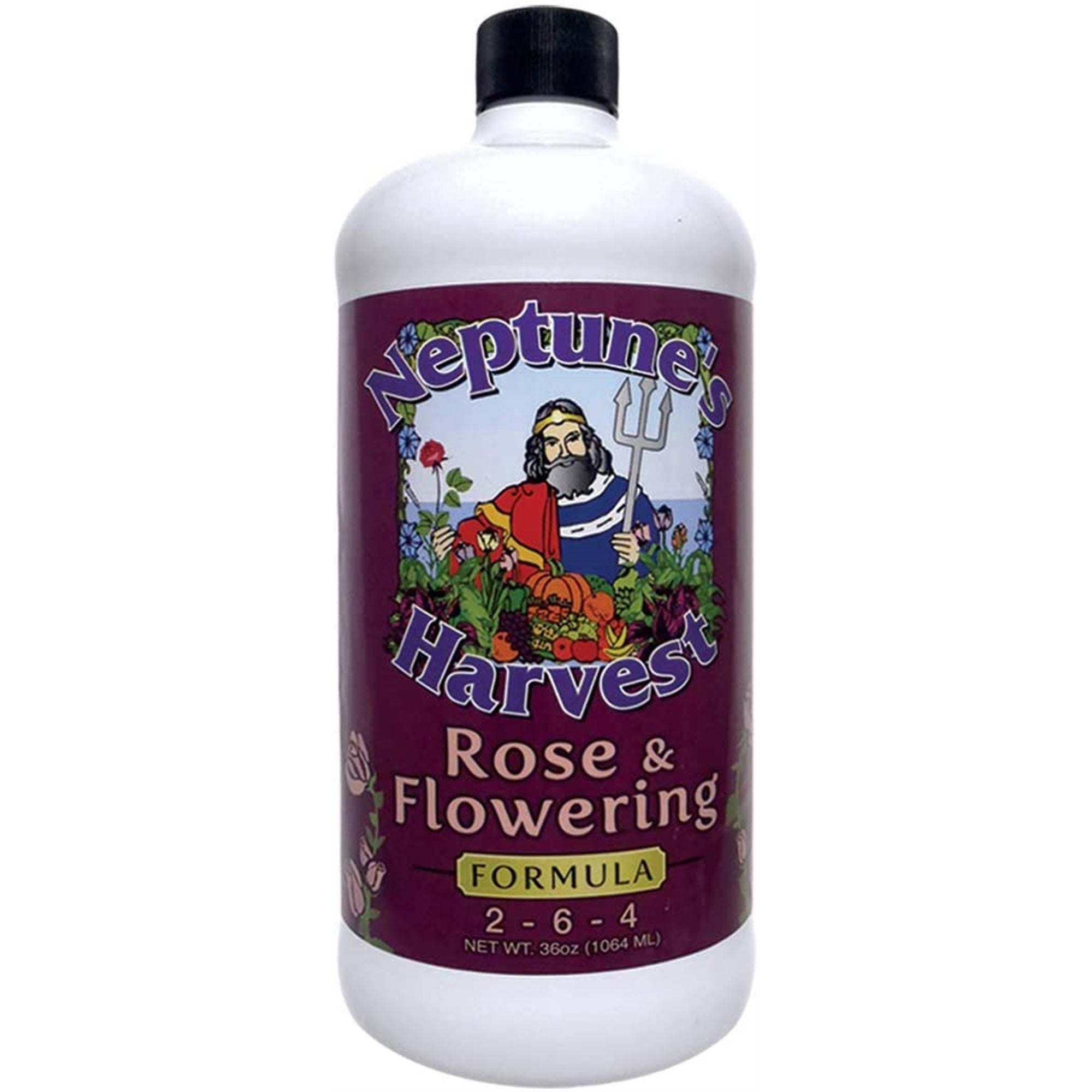 Neptune's Harvest Organic 2-6-4 Rose and Flowering Fertilizer Formula