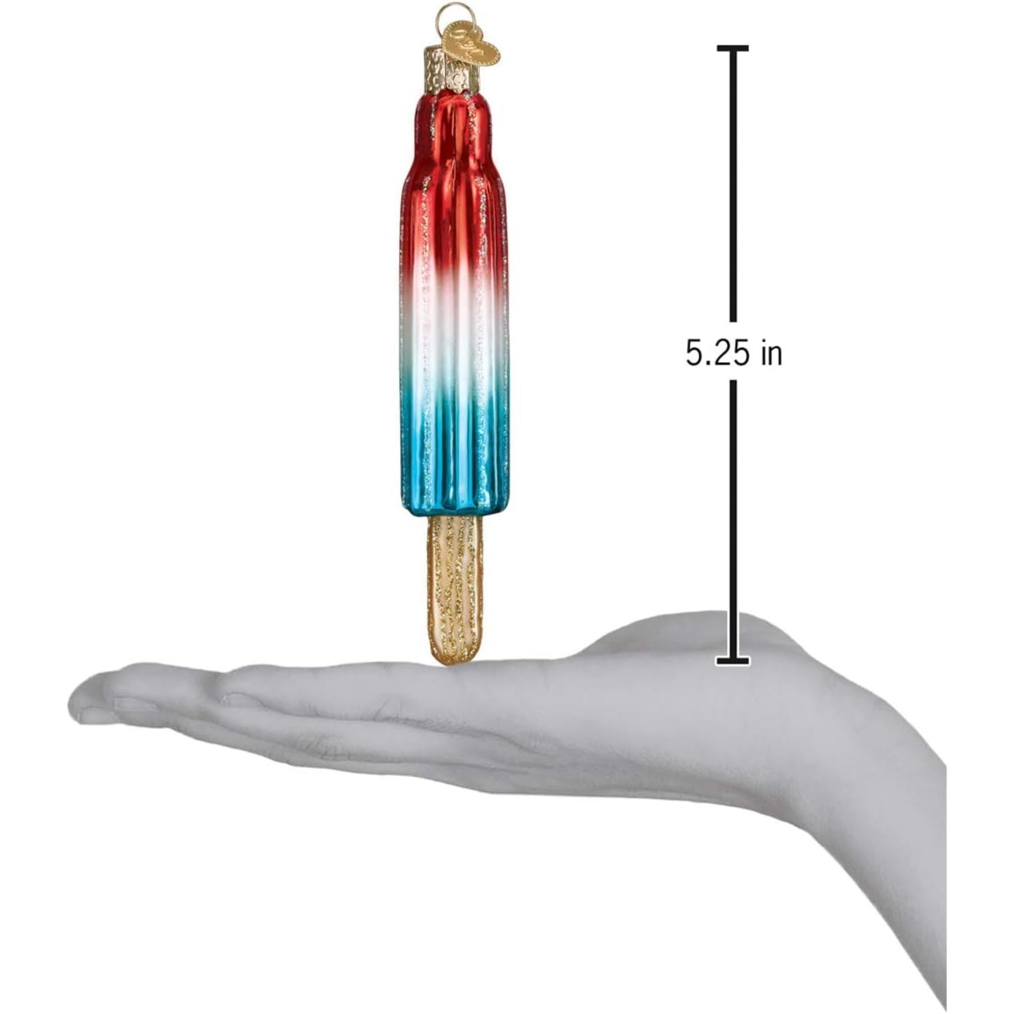 Old World Christmas Blown Glass Ornament for Christmas Tree, Ice Pop (with OWC Gift Box)