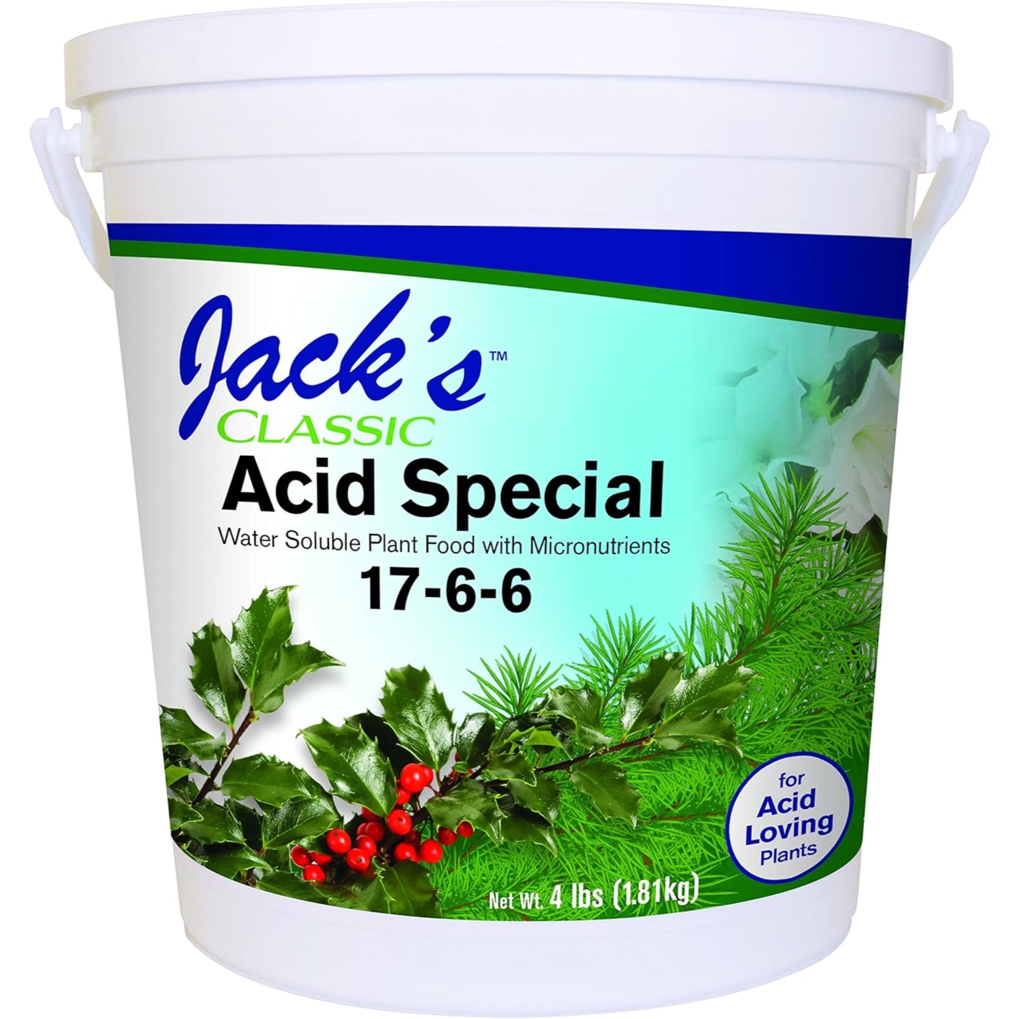 Jack's Classic Acid Special Water Soluble Plant Food with Micronutrients, 17-6-6