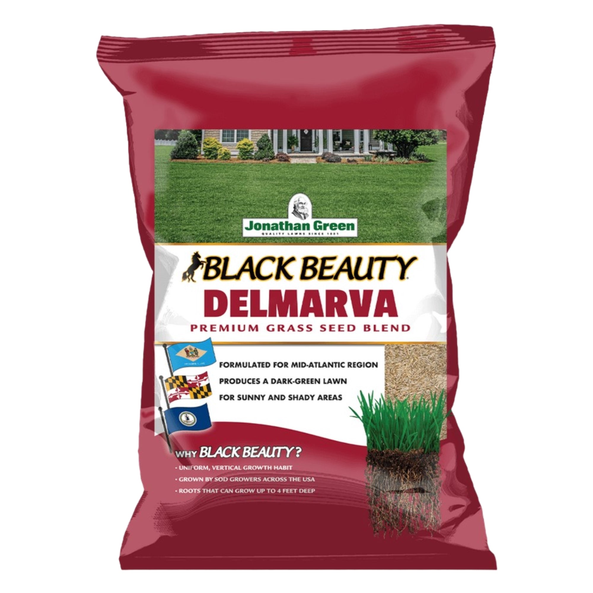 Jonathan Green Black Beauty Delmarva Mix Grass Seed