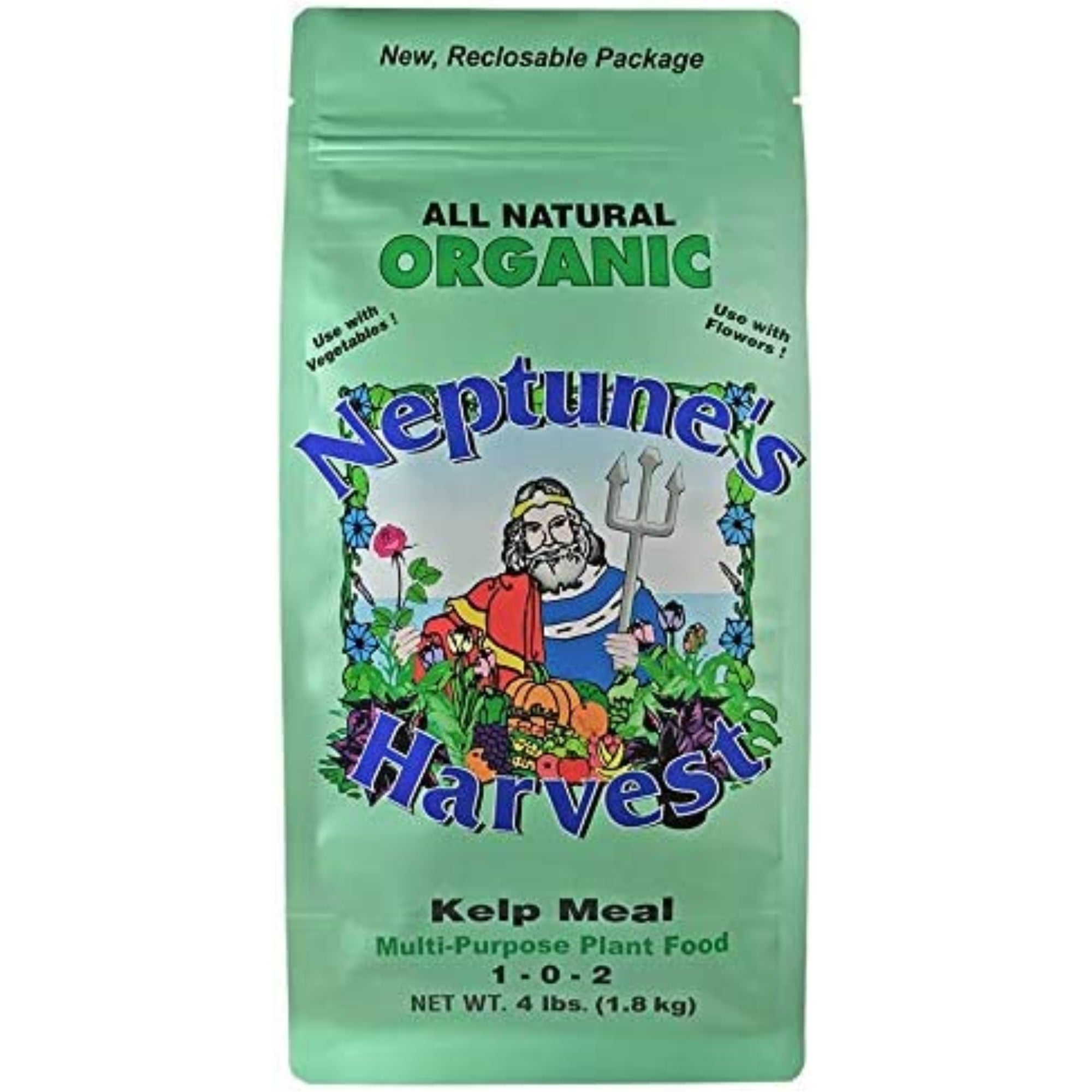 Neptune's Harvest Organic 1-0-2 Kelp Meal Multi Purpose Plant Food