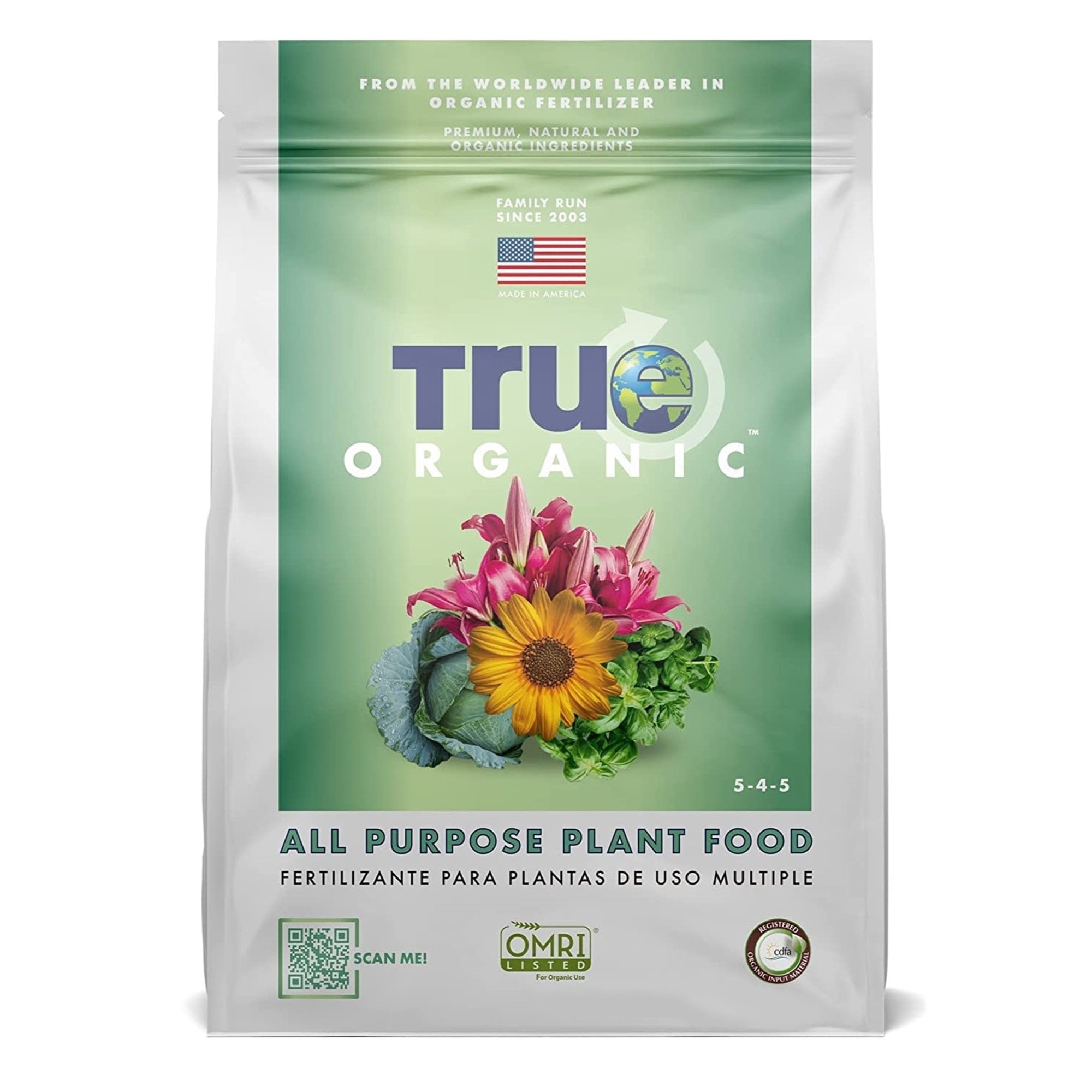 True Organic Granular All Purpose Plant Food