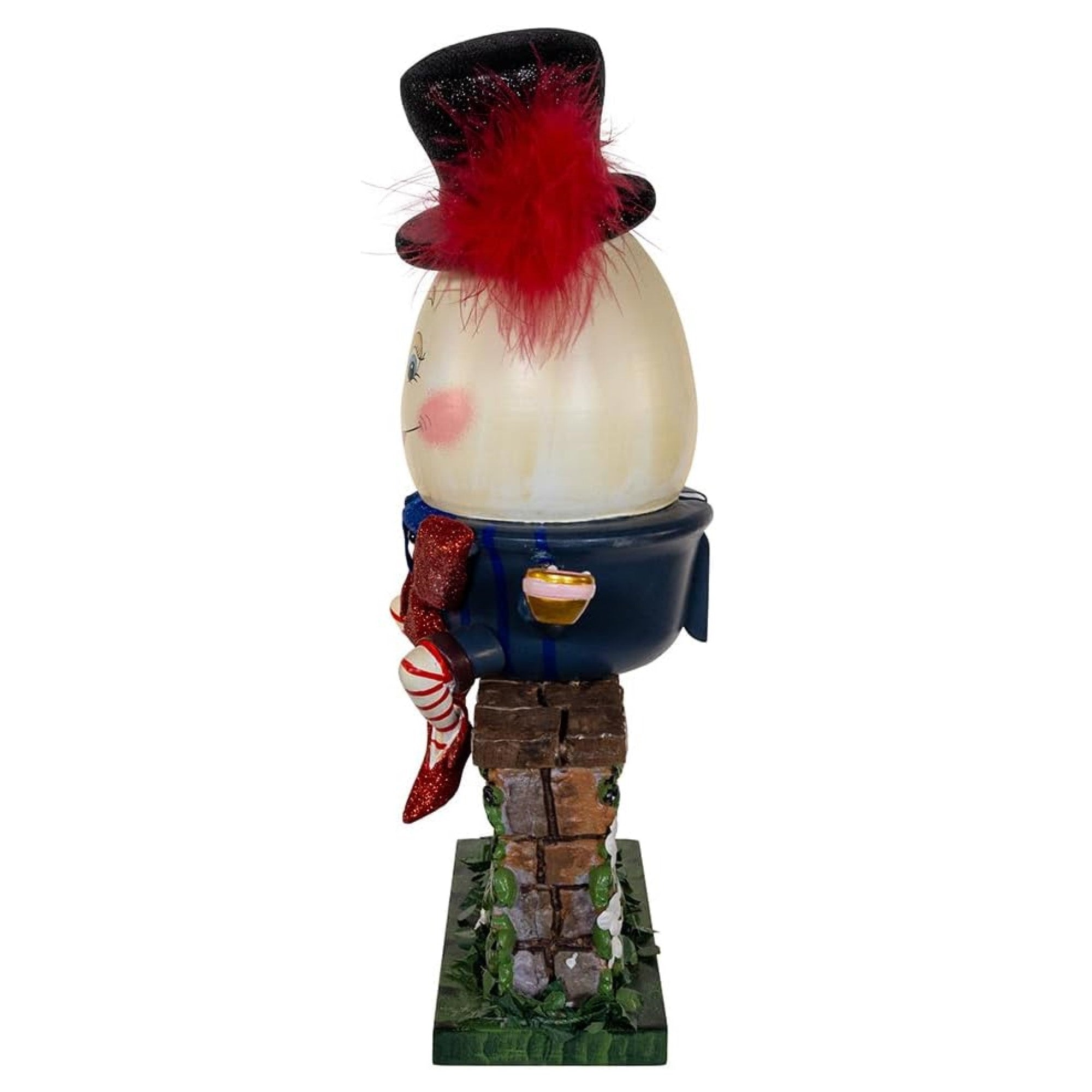 Kurt Adler Wooden Hollywood Nutcracker Collection, Humpty Dumpty, 13.5in