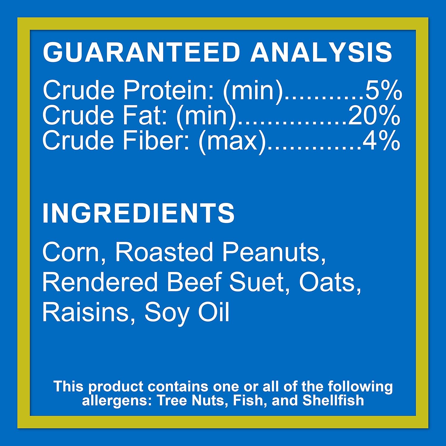 C & S Woodpecker Suet Nuggets, Resealable Bag, 27 oz