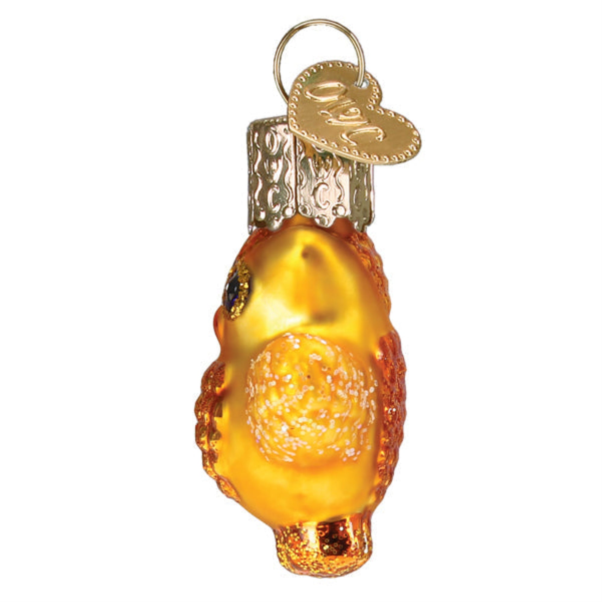 Old World Christmas Blown Glass Hanging Ornament for Halloween, Mini Owl (with OWC Gift Box)