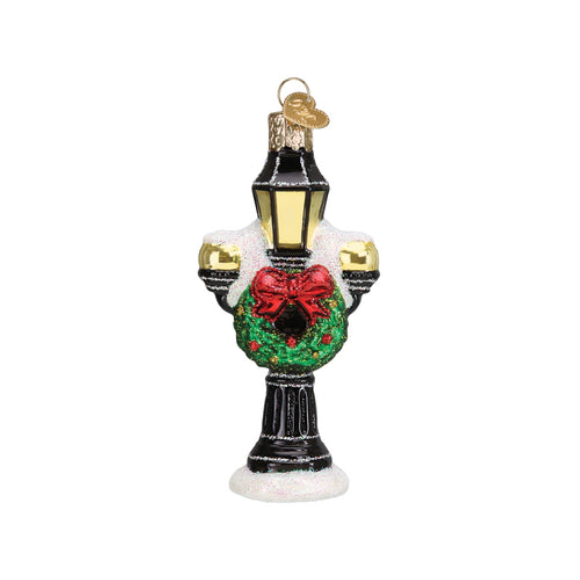 Old World Christmas Blown Glass Ornament for Christmas Tree, Christmas Lamp Post