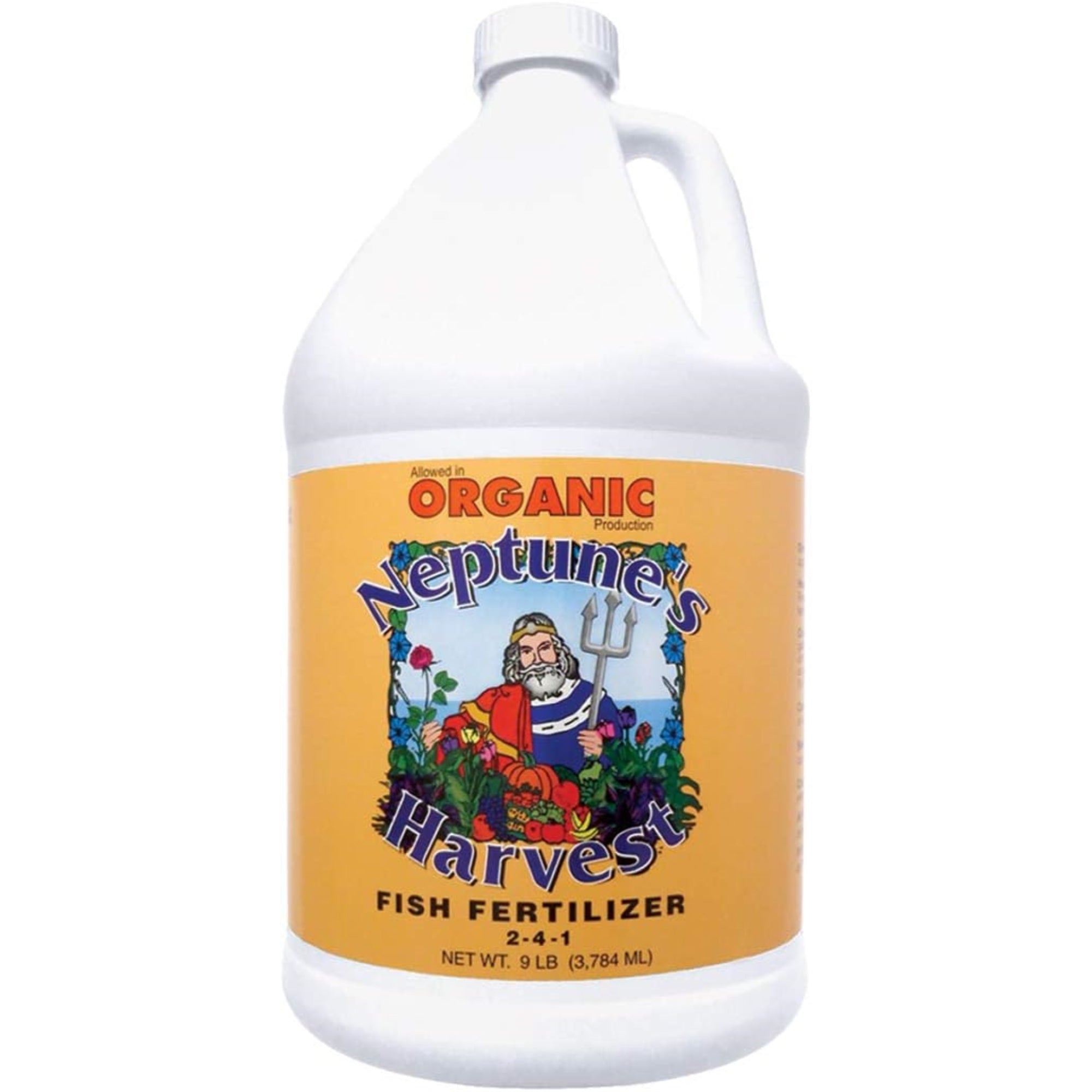 Neptune's Harvest Organic Hydrolyzed 2-4-1 Fish Fertilizer