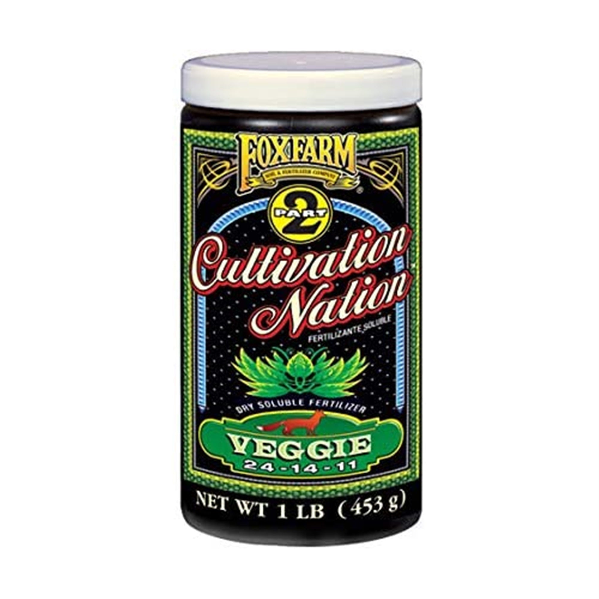 FoxFarm Cultivation Nation Veggie Powder Fertilizer, 1 Pound