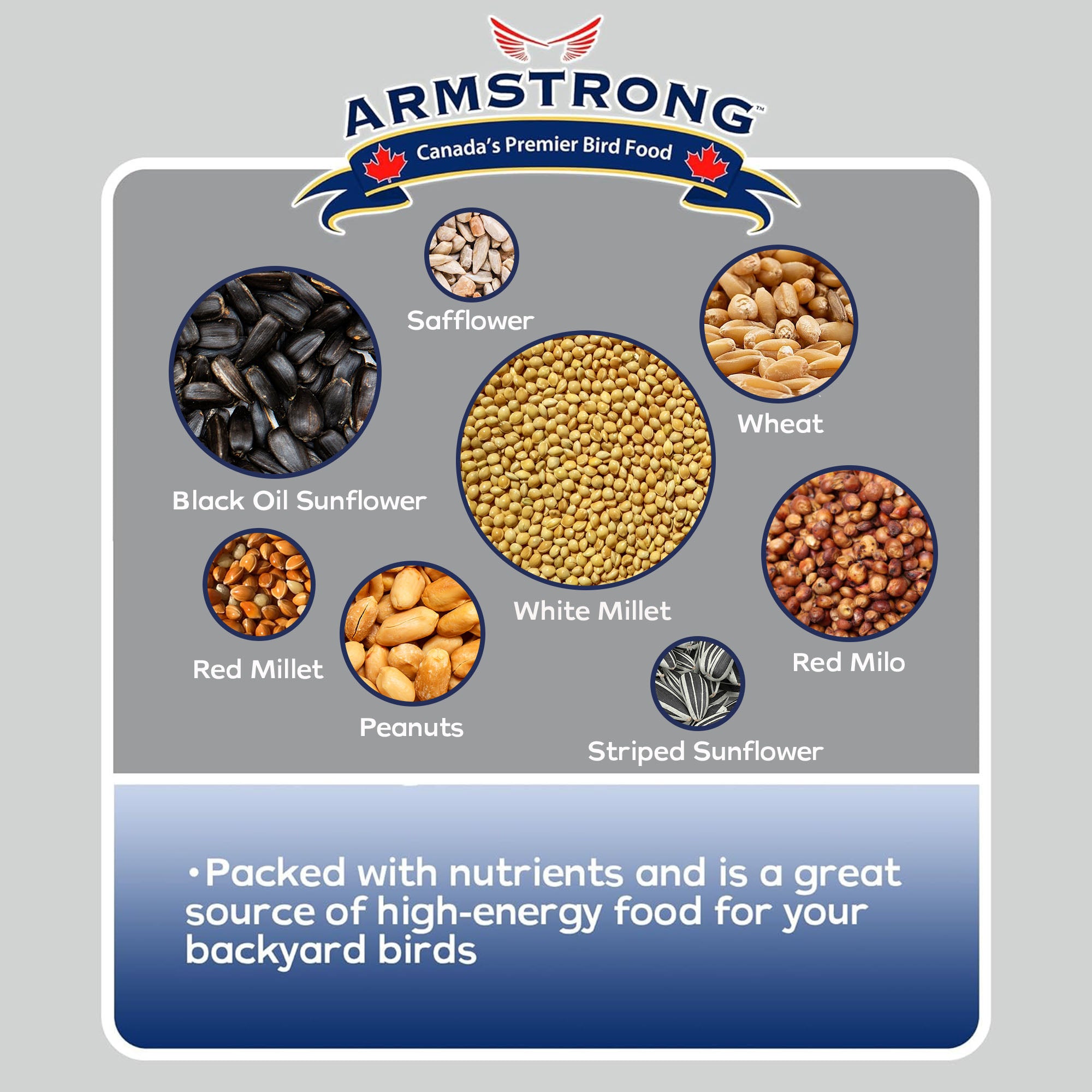 Armstrong Wild Bird Food Premium Bird Seed Blend