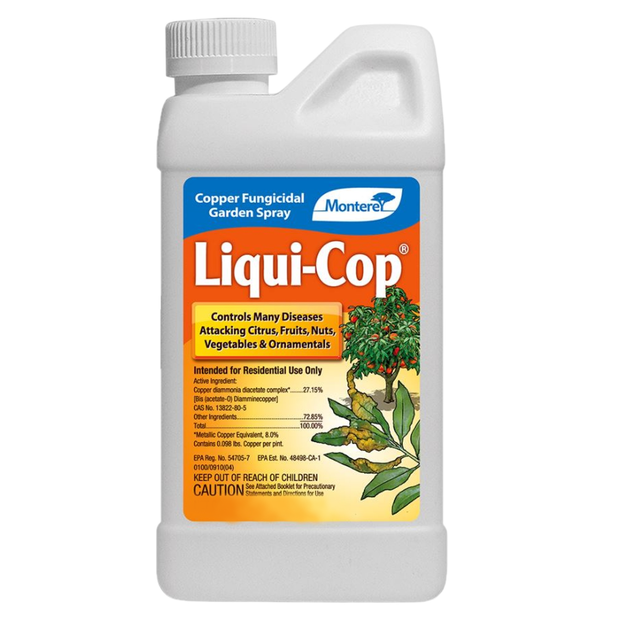 Monterey Liqui-Cop Copper Fungicide Garden Spray