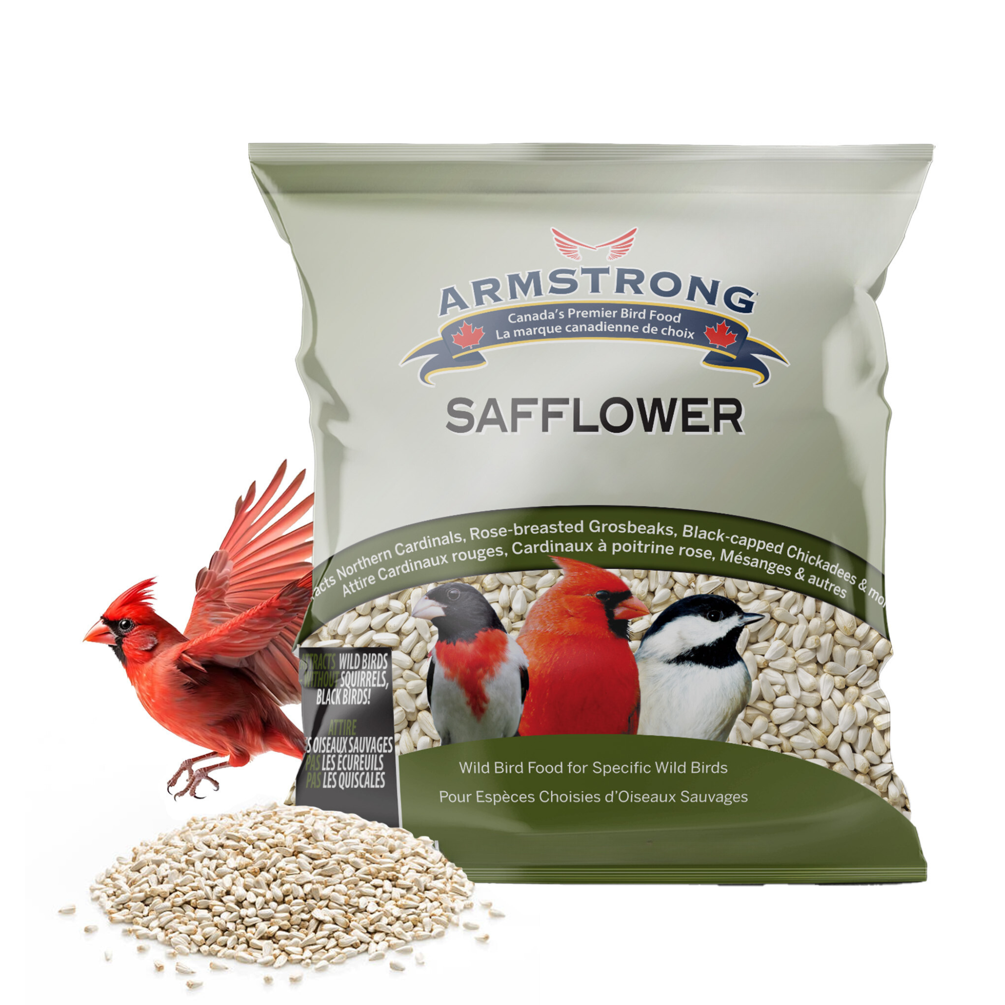 Armstrong Wild Bird Food Safflower Bird Seed