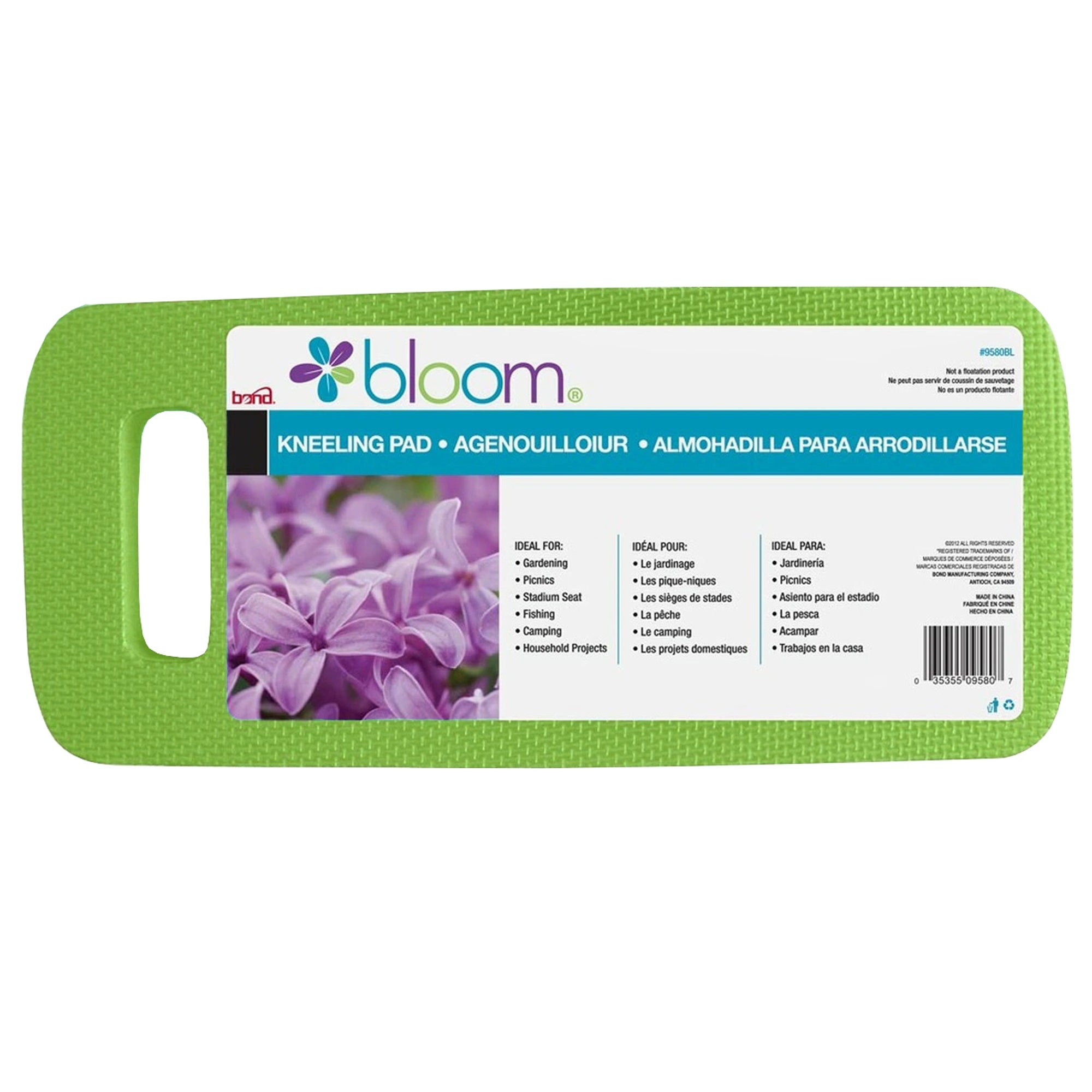 Bloom Garden/Home Kneeling Pad, 7 x 1 x 16", Assorted Colors (Pack of 1)